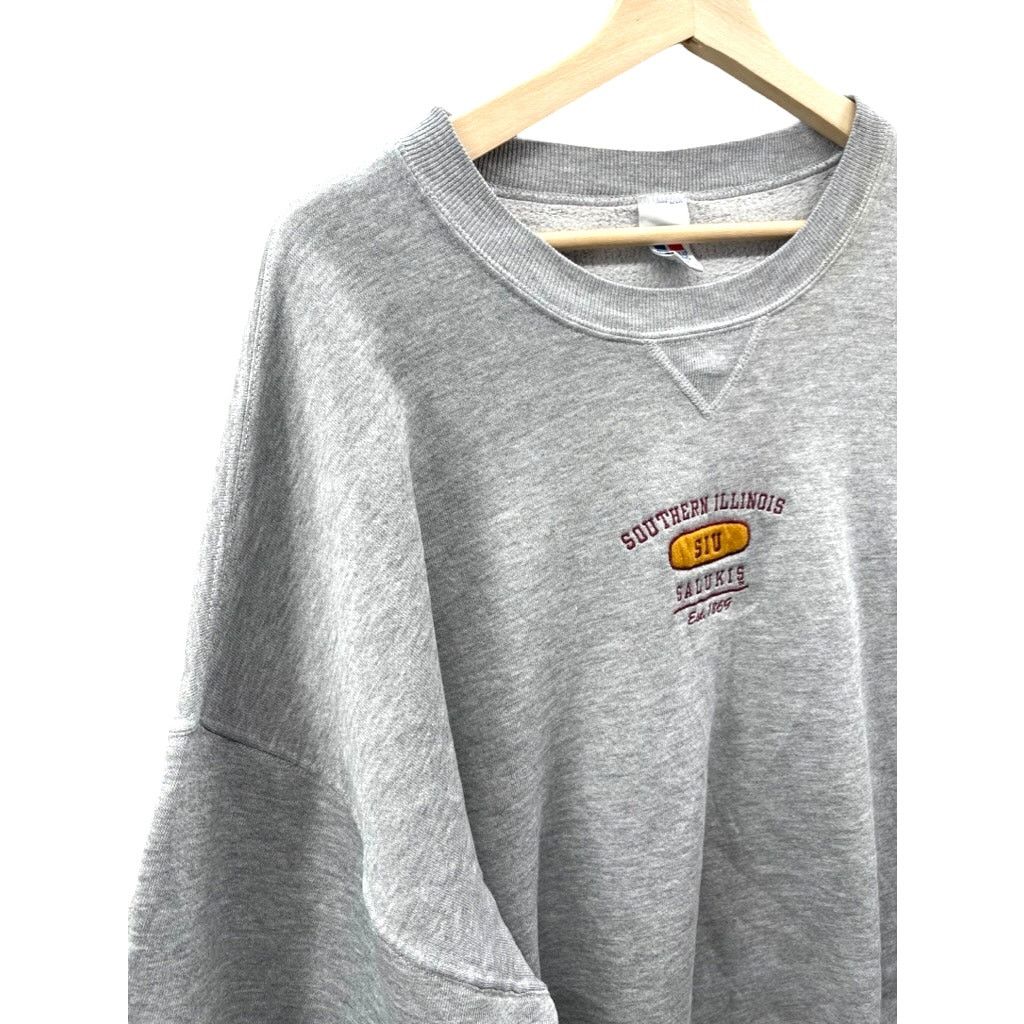 Russell Athletic × Vintage 1990's Southern Illinois University College Crewneck Size US XXL / EU 58 / 5 - 6 Thumbnail