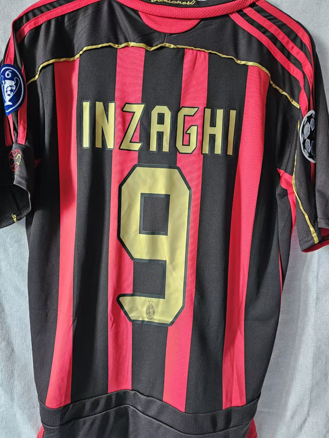 Other 2006 07 AC Milan #9 Inzaghi Jersey Home XXL Size US XXL / EU 58 / 5 - 1 Thumbnail