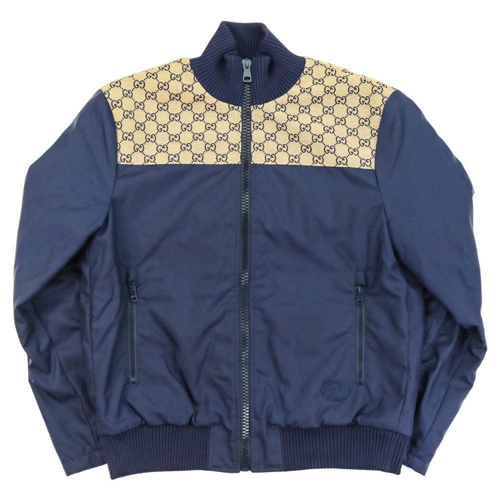 Gucci Gucci Gucci GG Canvas Nylon Jacket Canvas Outerwear 770762 DUTY FREE for USA Size ONE SIZE - 1 Thumbnail