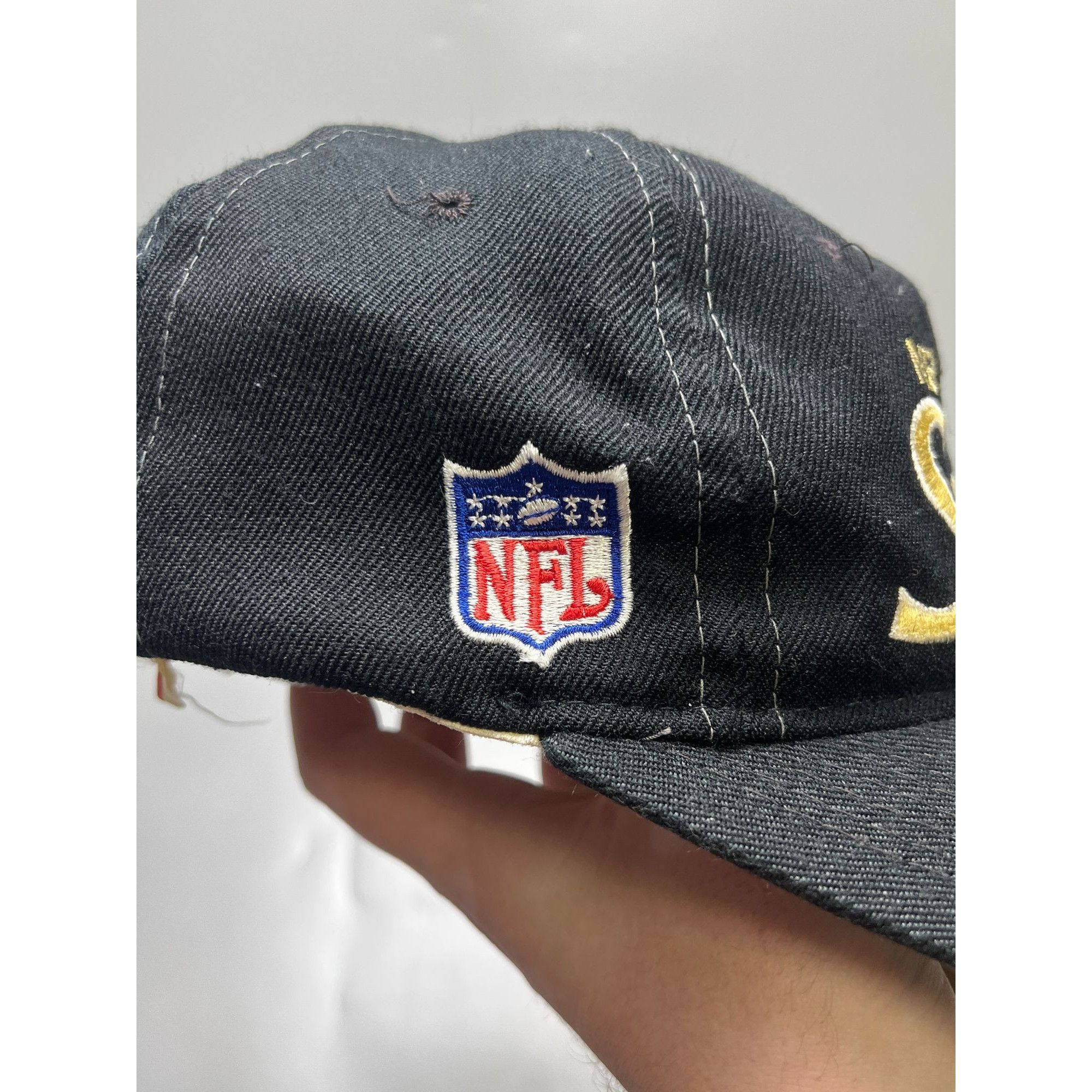 NFL New Orleans Saints NFL Sports Vintage Wool Cap (Y1032) Size ONE SIZE - 3 Thumbnail