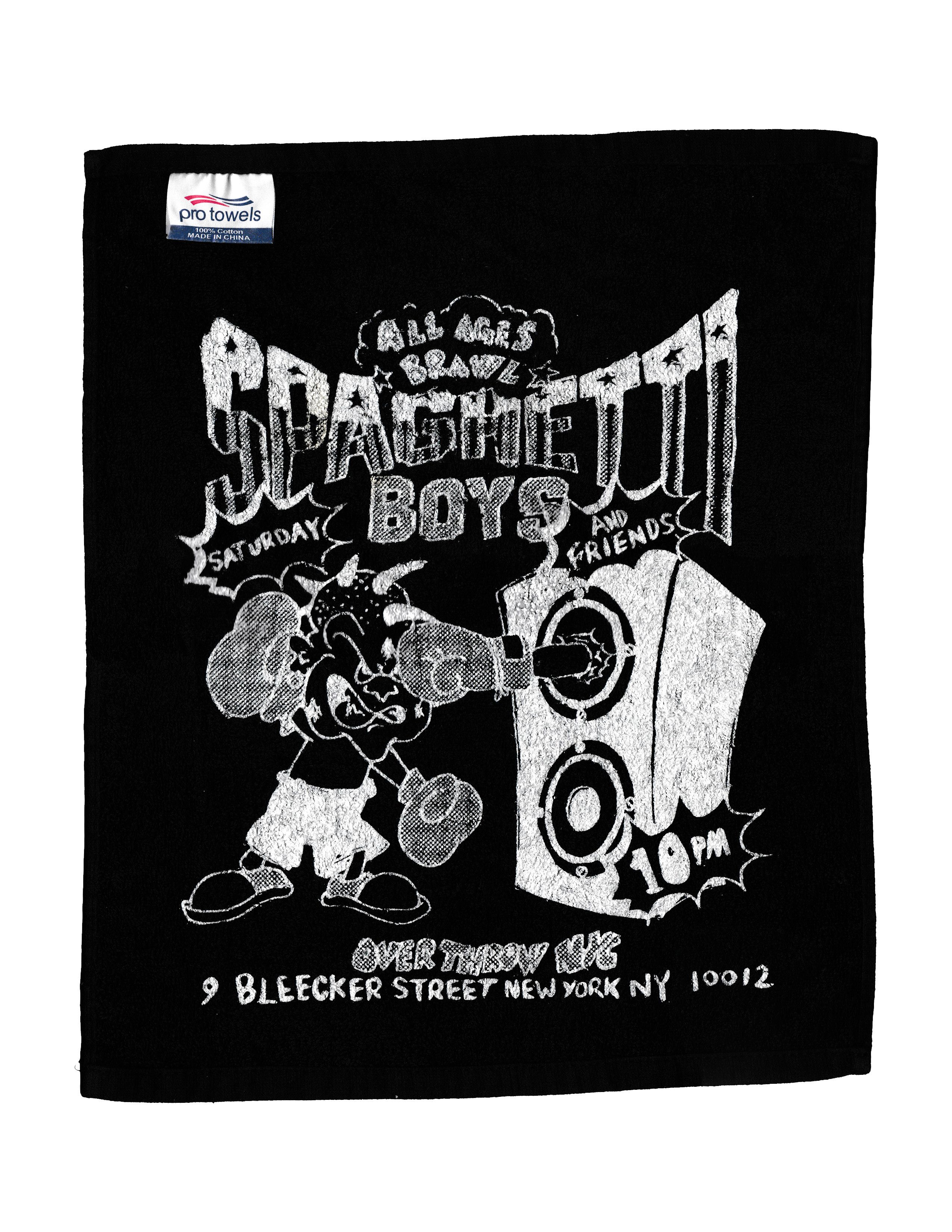 Asspizza × Spaghetti Boys Spaghetti Boys Overthrow Promo Towel Size ONE SIZE - 1 Thumbnail