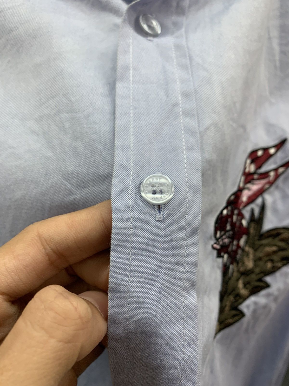 Burberry × Designer × Vintage Burberry london england shirts embroidered Size US M / EU 48-50 / 2 - 8 Thumbnail