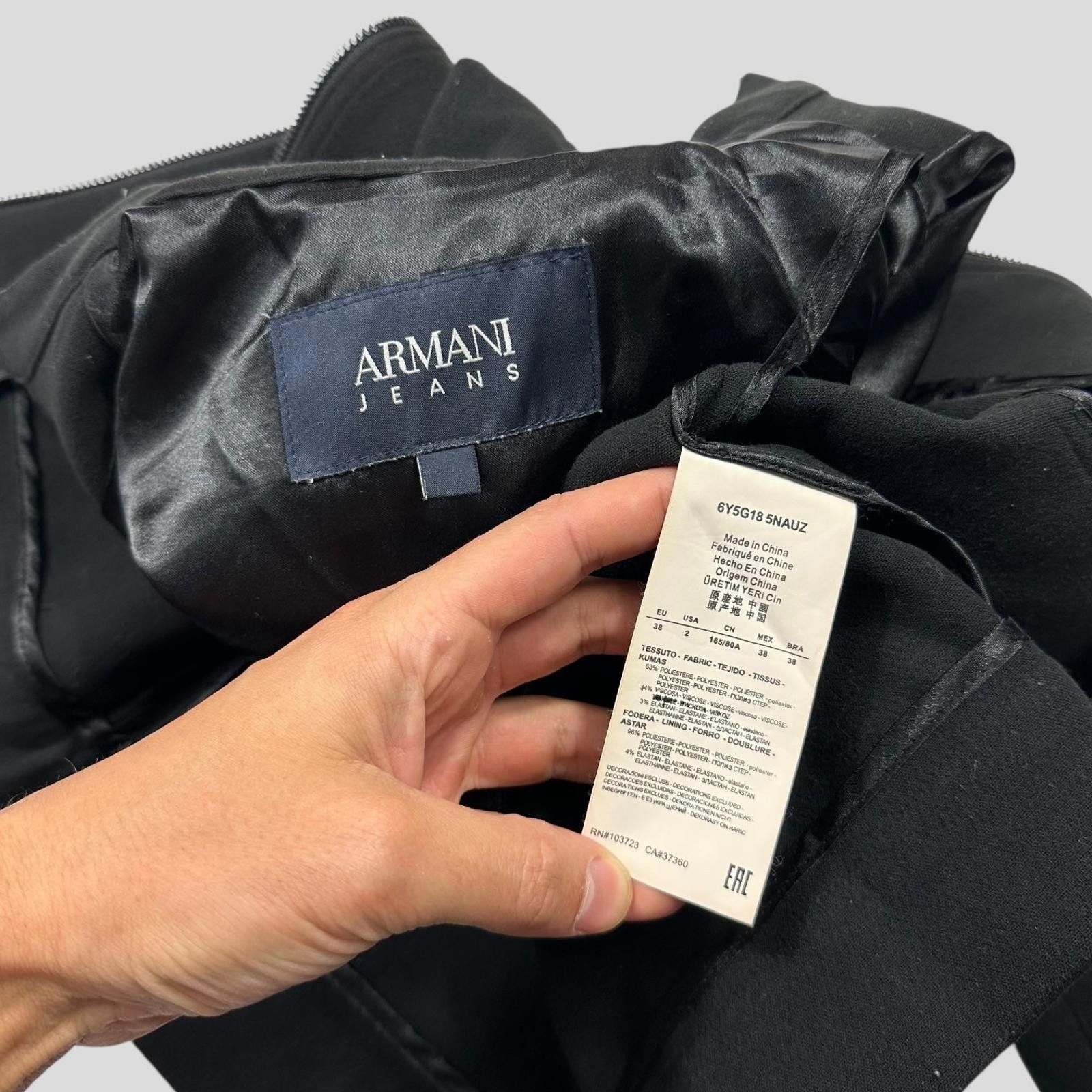 Armani Armani Jeans 00’s Cropped Jacket - IT38 (UK6) Size XS / US 0-2 / IT 36-38 - 9 Thumbnail
