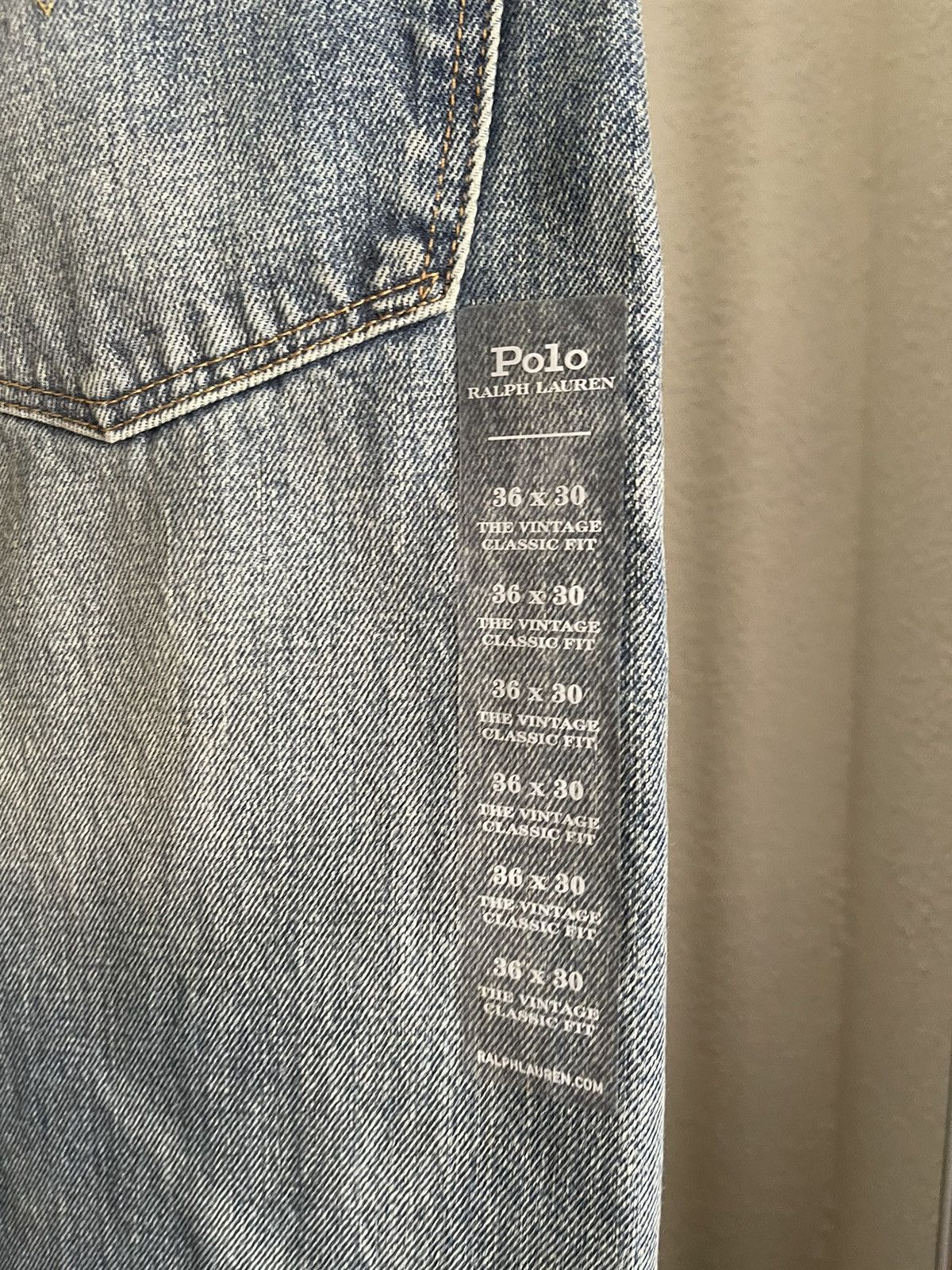 Polo Ralph Lauren Polo Ralph Lauren Jeans Size US 36 / EU 52 - 4 Thumbnail