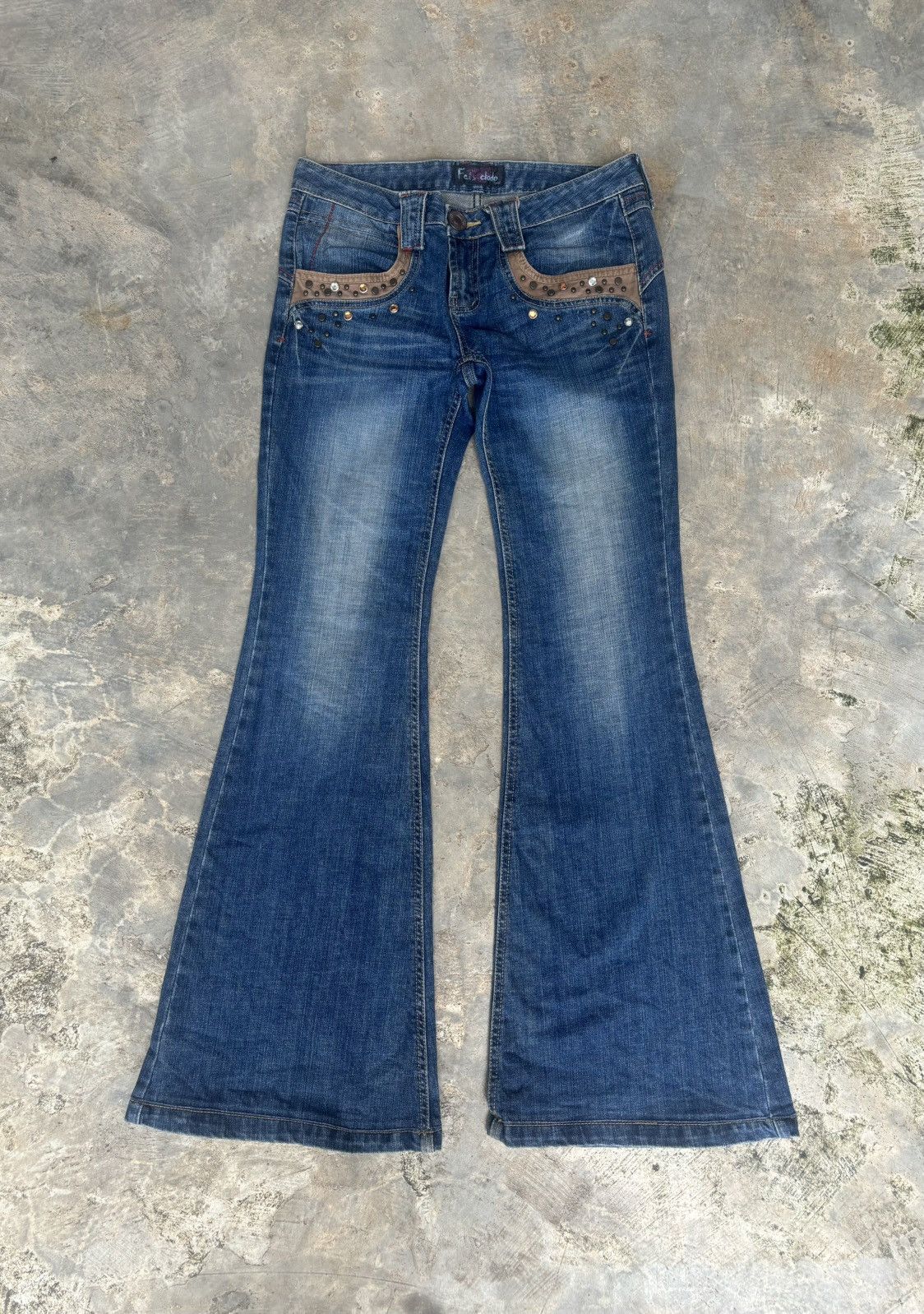 Hysteric Glamour Flare The Platinum Jeans Ifsixwasnine Lgb style Bootcut Size US 32 / EU 48 - 2 Thumbnail