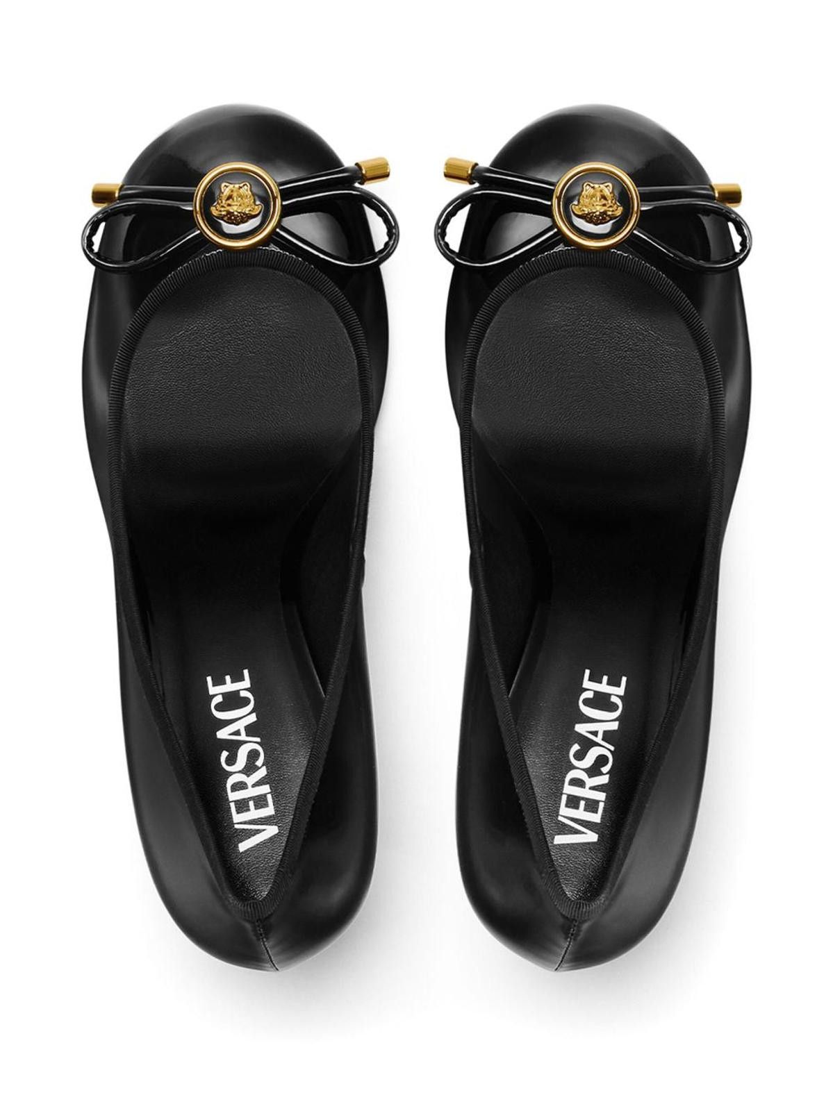 Versace Versace Opera Bow Patent Pumps Size US 5 / IT 35 - 4 Thumbnail
