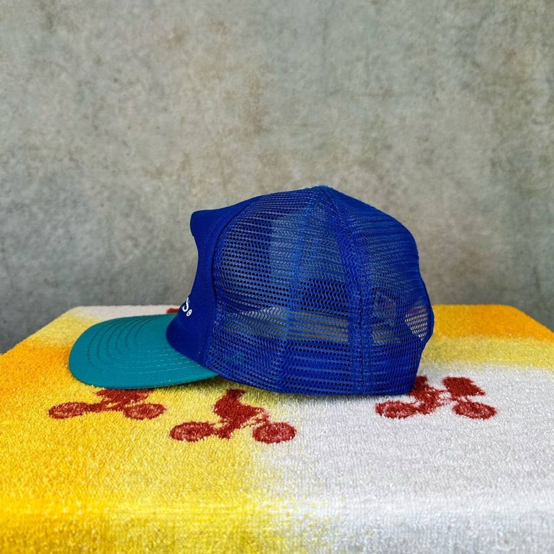 Budweiser × Vintage Vintage Bud Light King Of Beers Hat 80s One Sz Blue USA Made Size ONE SIZE - 4 Thumbnail