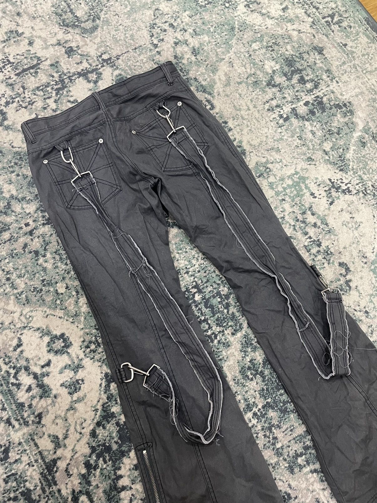 20471120 Algonquins Seditionaries Bondage Pants Flared Size US 29 - 22 Thumbnail