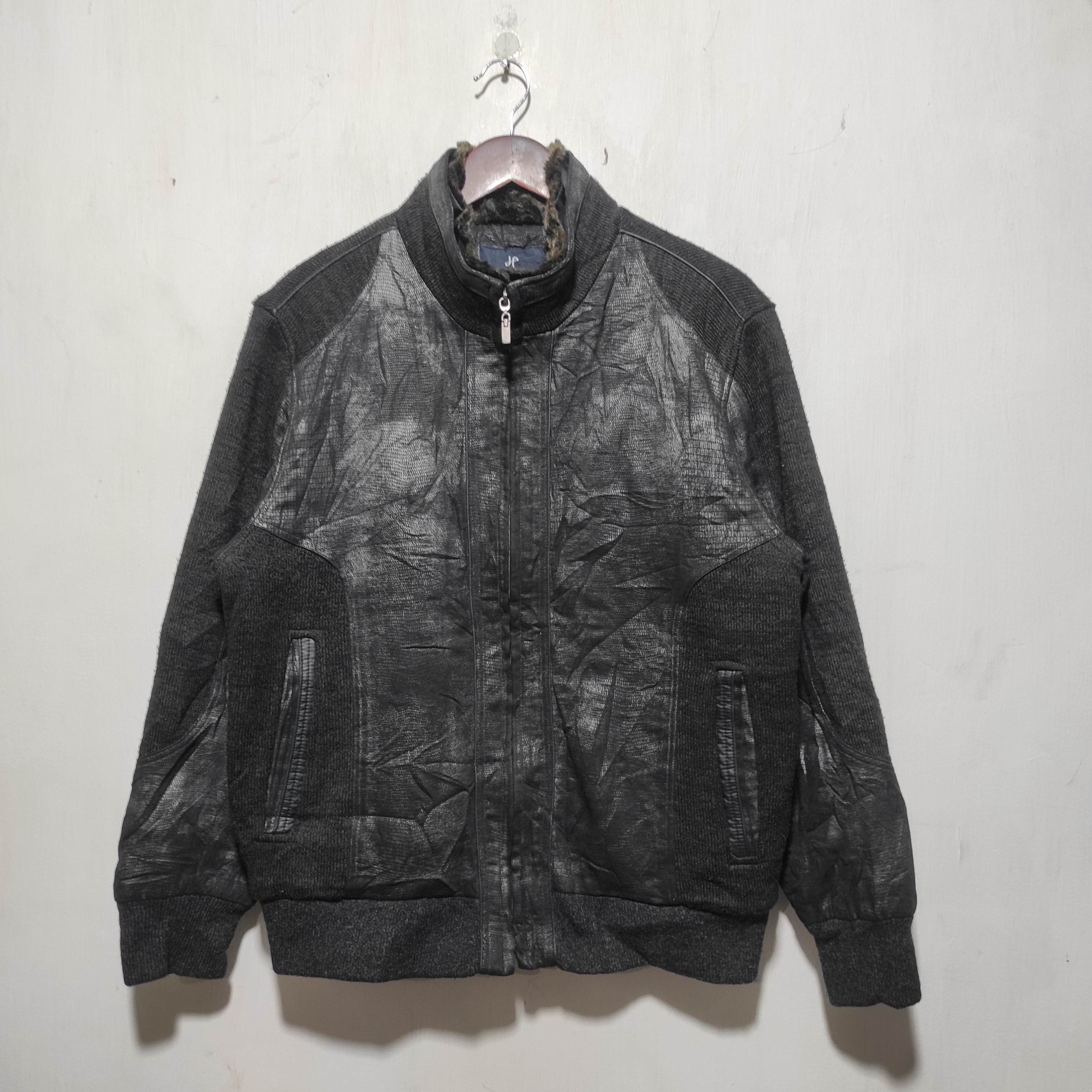 Japanese Brand Jean Pierre Bomber Jacket Size US M / EU 48-50 / 2 - 2 Thumbnail