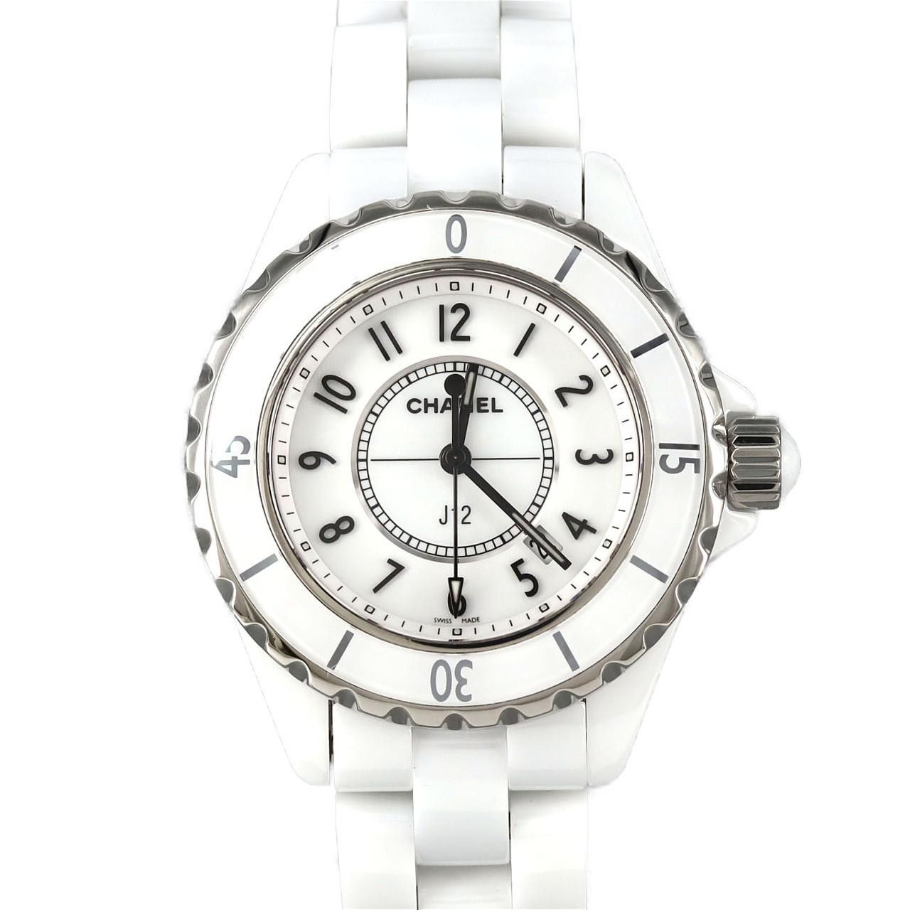 Chanel Chanel Chanel J12 Ceramic Quartz Glass / Ceramic Quartz H0968 DUTY FREE for USA Size ONE SIZE - 1 Thumbnail