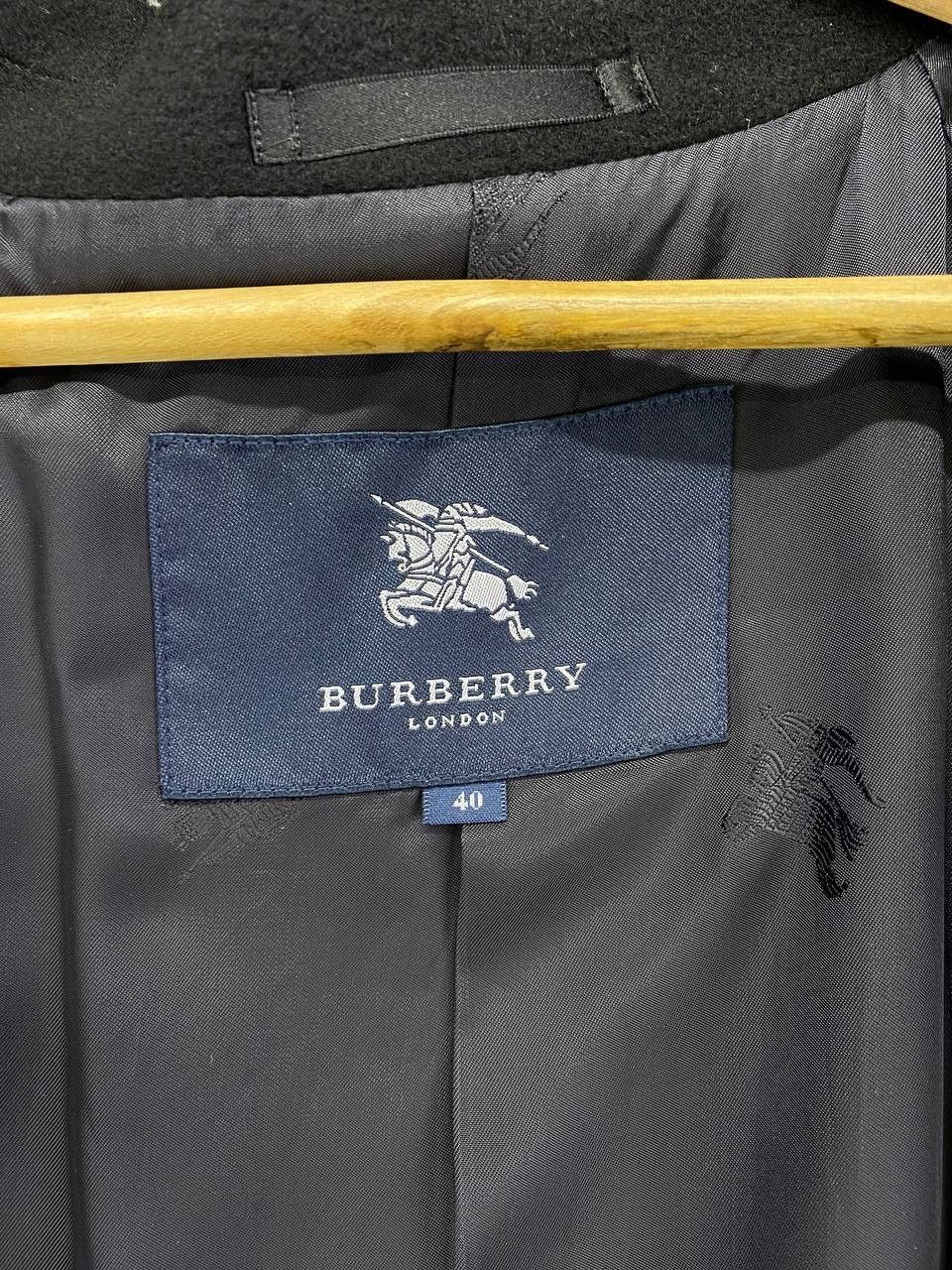 Burberry Vintage Burberry London Black Cashmere Long Jacket Size S / US 4 / IT 40 - 8 Thumbnail