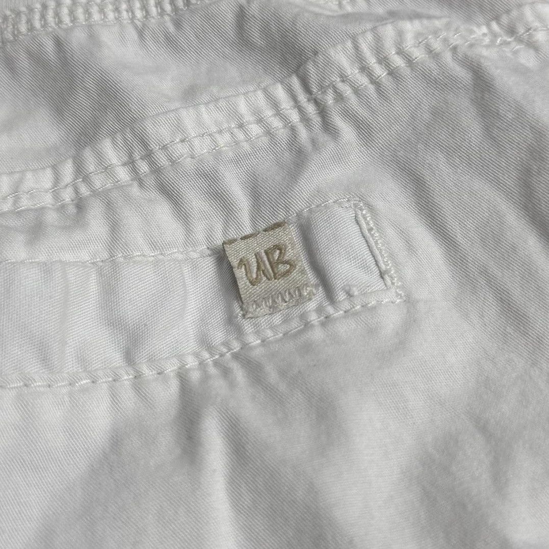 UNIONBAY UNIONBAY White Cargo Drawstring Shorts with Zipper Detail Size 28" / US 6 / IT 42 - 6 Thumbnail