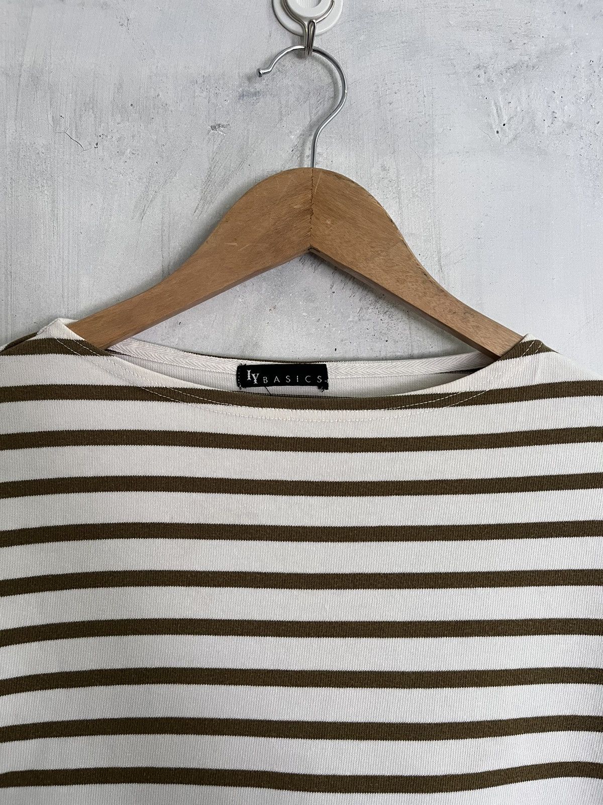 Issey Miyake Iy basics Issey Miyake Stripe Tee Long Sleeve Size S / US 4 / IT 40 - 2 Thumbnail