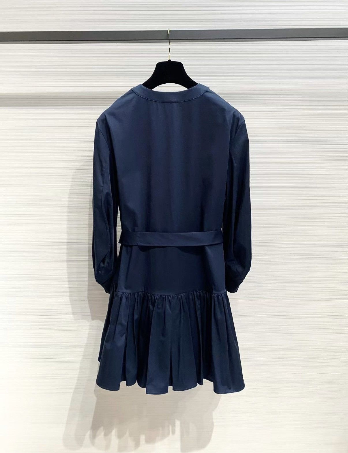Dior Dior Classic Blue Badge Shirt Dress J33 Size S / US 4 / IT 40 - 2 Thumbnail