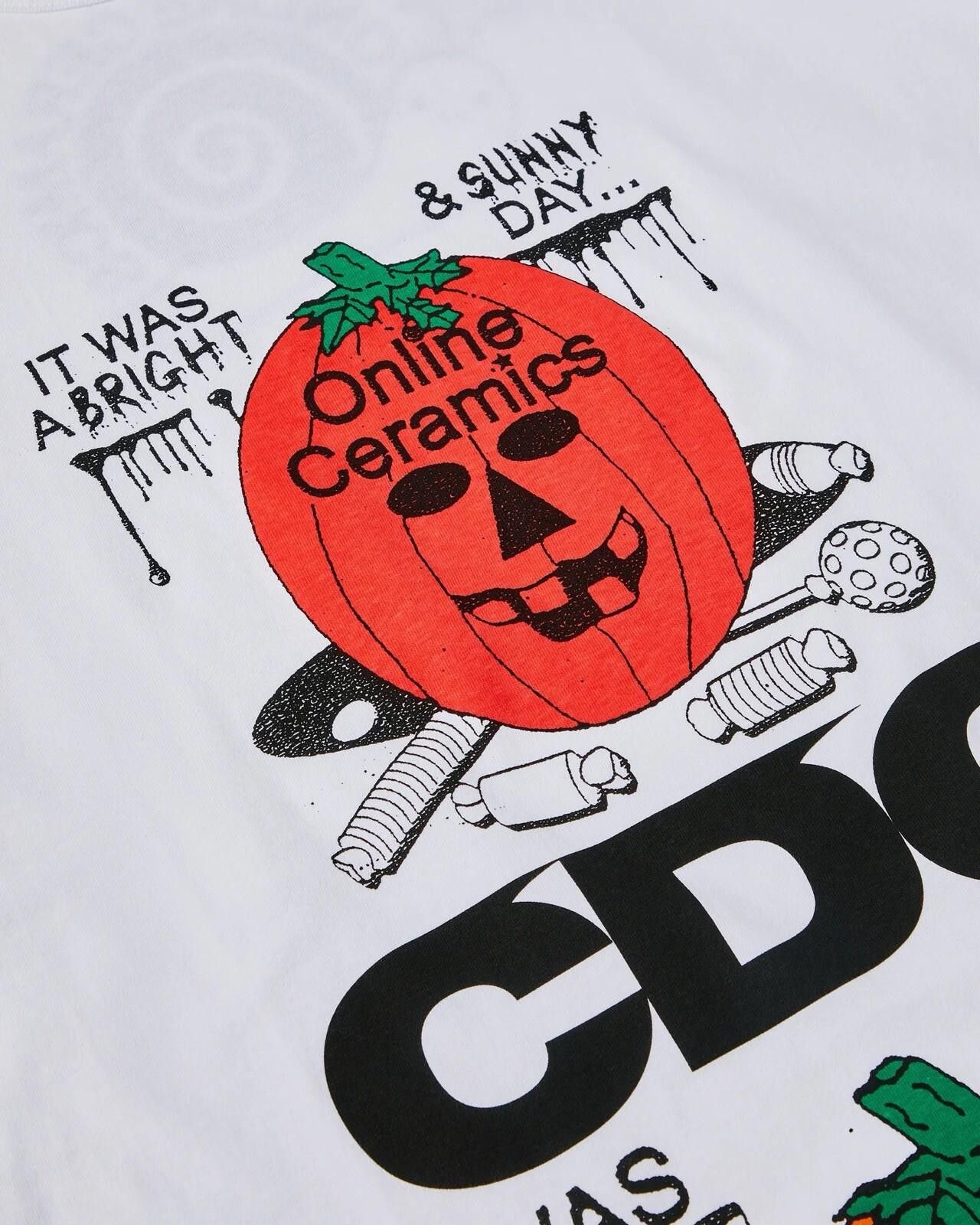 Online Ceramics Online Ceramics CDG Pumpkin Tee New Sz L Size US L / EU 52-54 / 3 - 3 Thumbnail