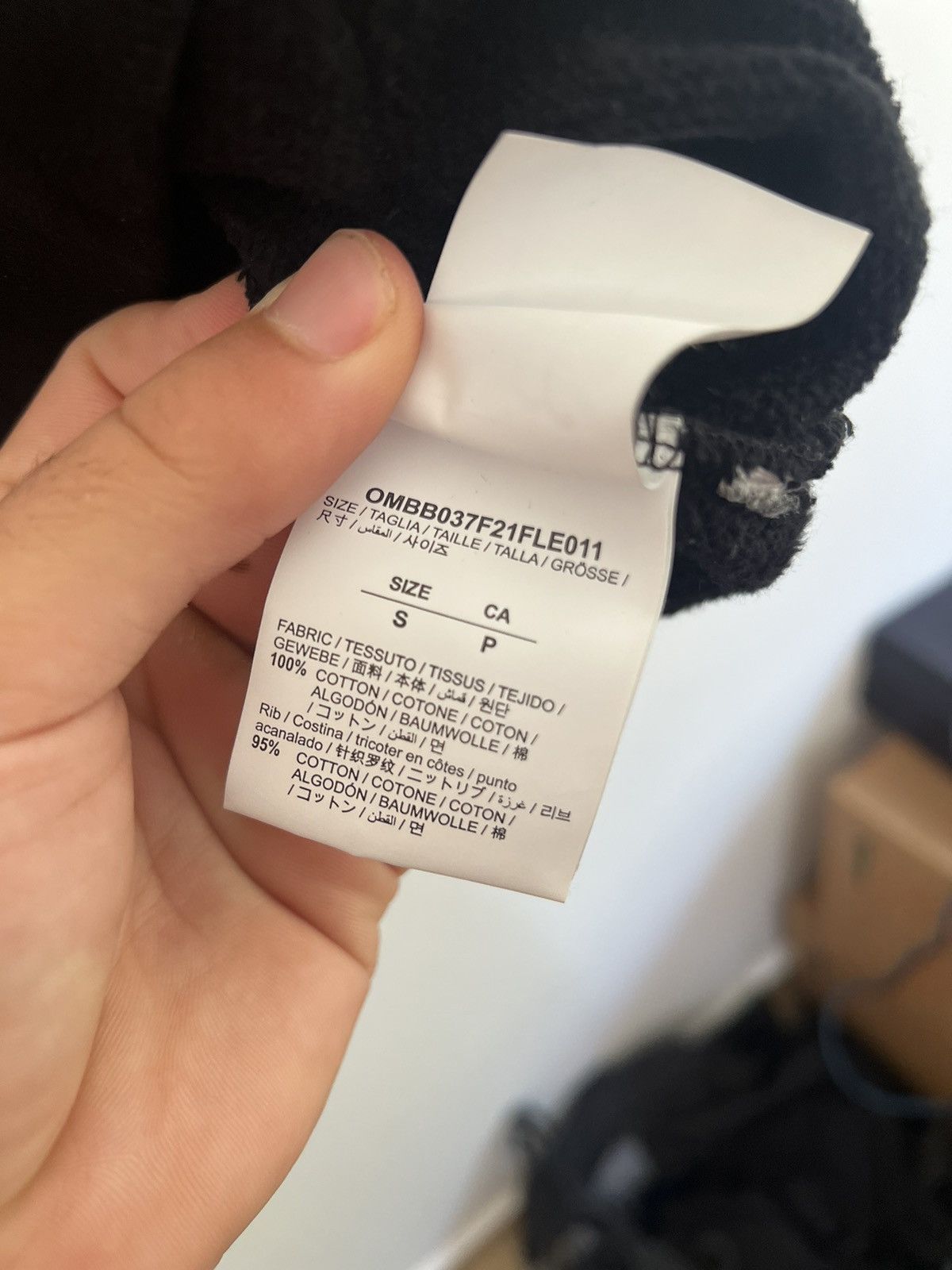 Off-White Off white Caravaggio print Logo hoodie Size US S / EU 44-46 / 1 - 10 Thumbnail