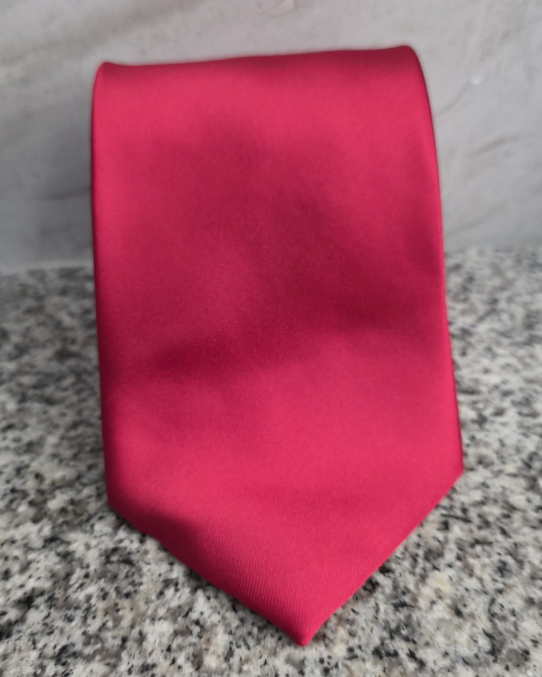Geoffrey B. Small New Without Tags Geoffrey Beene Red Tie 58" Regular Size ONE SIZE - 6 Thumbnail