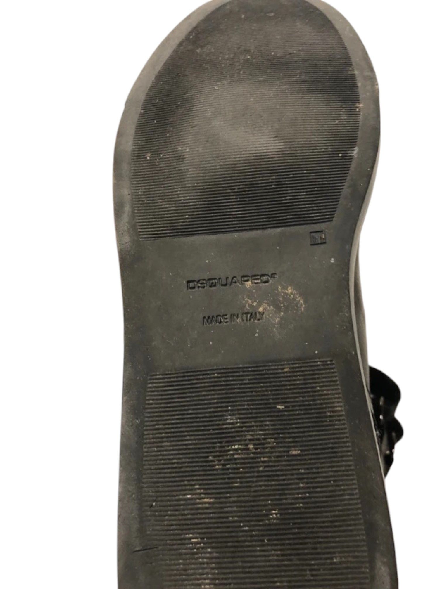 Dsquared2 Dsquared² Black Leather Velcro Strap High-Tops, FW2013 Size US 7 / EU 40 - 4 Thumbnail