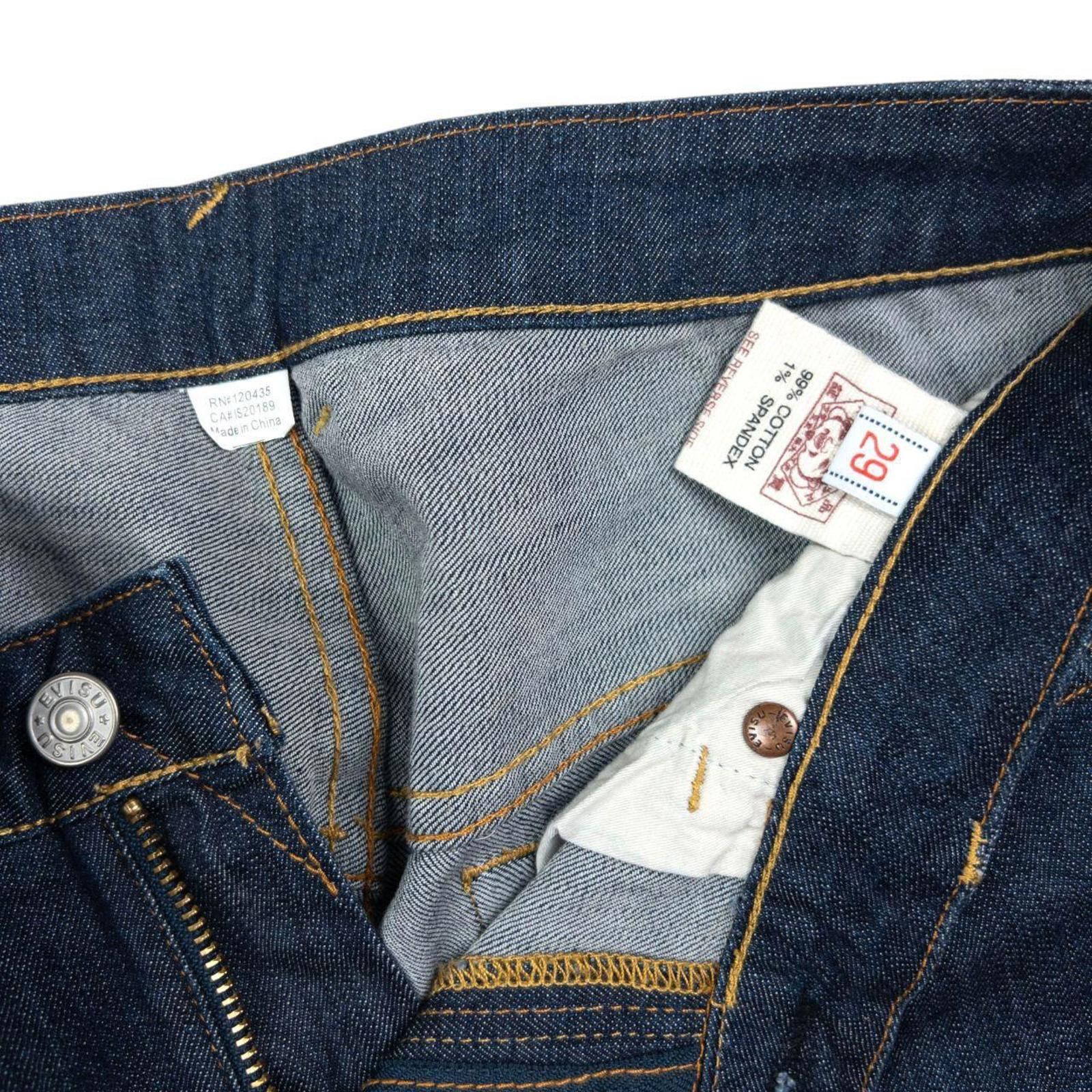 Evisu Vintage Evisu Double Gull Japanese Denim Low Rise Jeans W32 Size 32" / US 10 / IT 46 - 6 Thumbnail