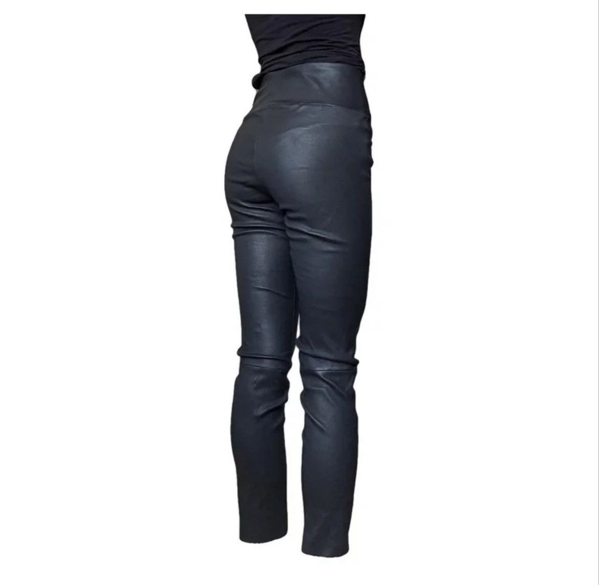 Theory Theory Faux Leather Pants - Size 6, Slim Fit Size 28" / US 6 / IT 42 - 1 Thumbnail