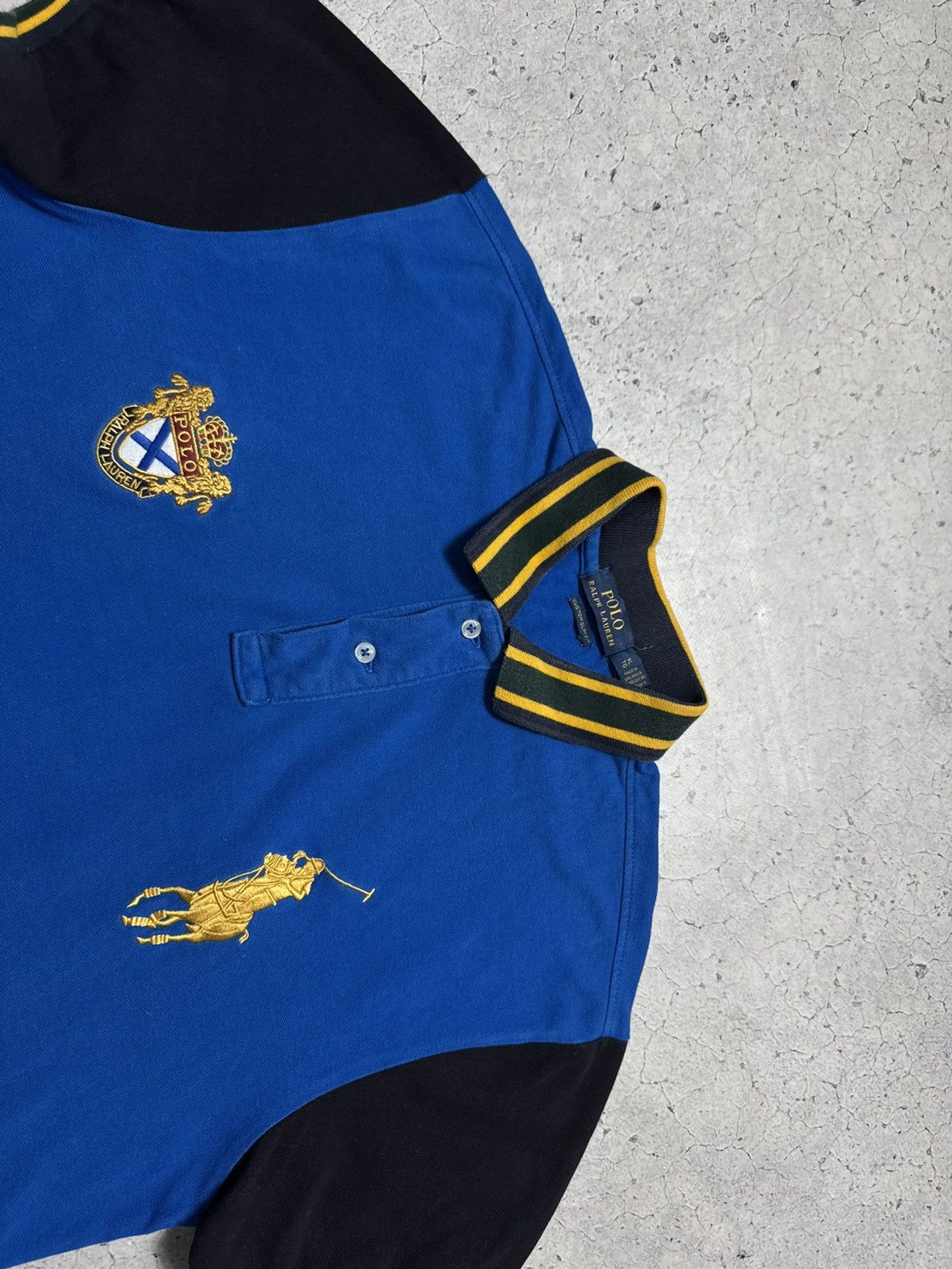 Polo Ralph Lauren Polo Ralph Lauren Big Pony Polo Shirt Vintage PRL Y2K Size US XL / EU 56 / 4 - 4 Thumbnail