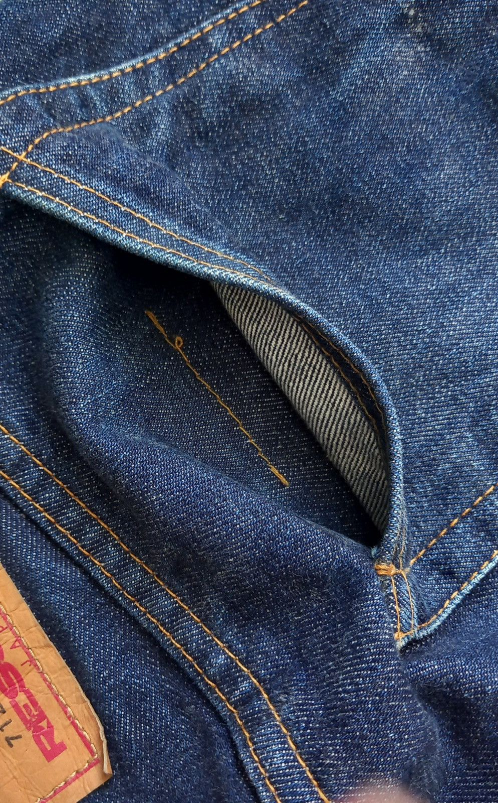 RESOLUTE Resolute 712 Denim Blue Jeans Made In Japan W31 Selvedge Size US 31 - 7 Thumbnail