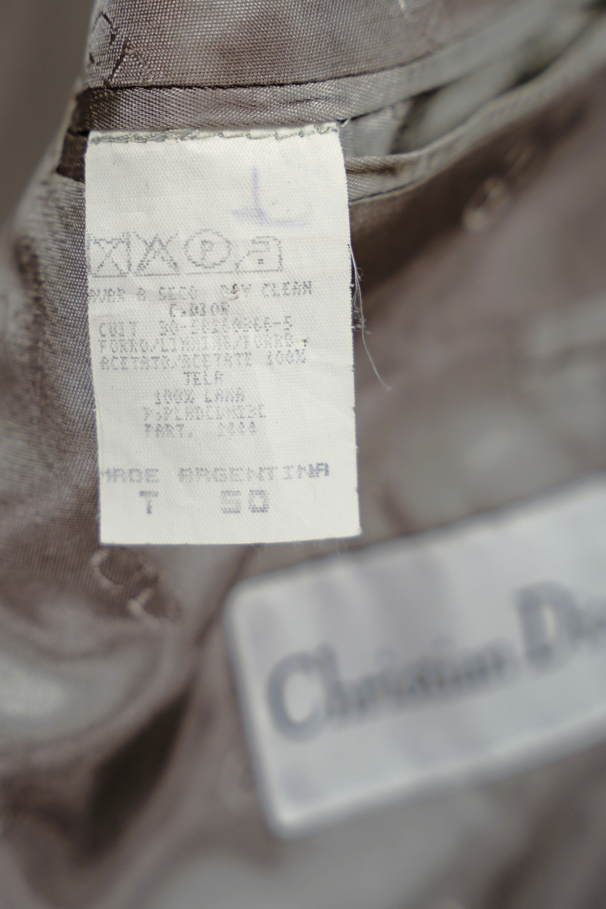 Christian Dior Monsieur Classic Blazer Christian Dior x Vintage x Luxury Size 50R - 10 Thumbnail