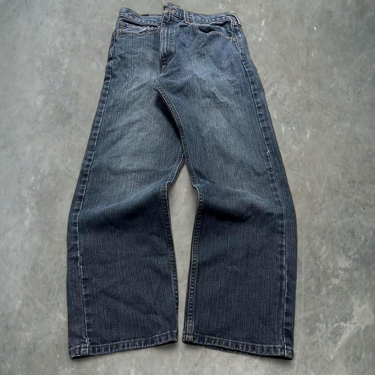 Levi's Crazy Vintage Y2K/2000s Dark wash Essential Levis Denim Jeans! Size US 36 / EU 52 - 1 Thumbnail