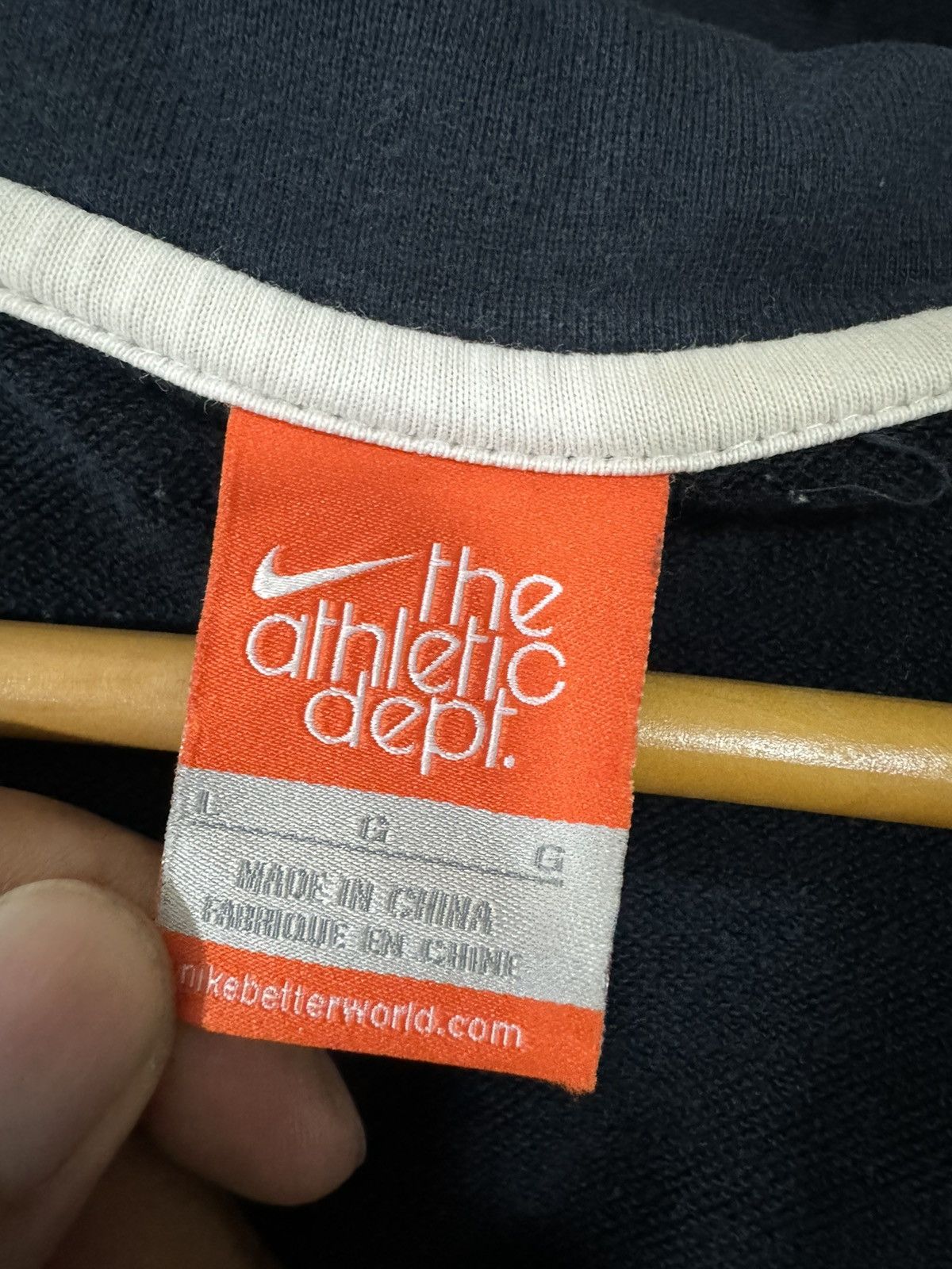 Nike × Vintage Vintage Nike The Athletic Dept Zipper Jacket Size US M / EU 48-50 / 2 - 9 Thumbnail