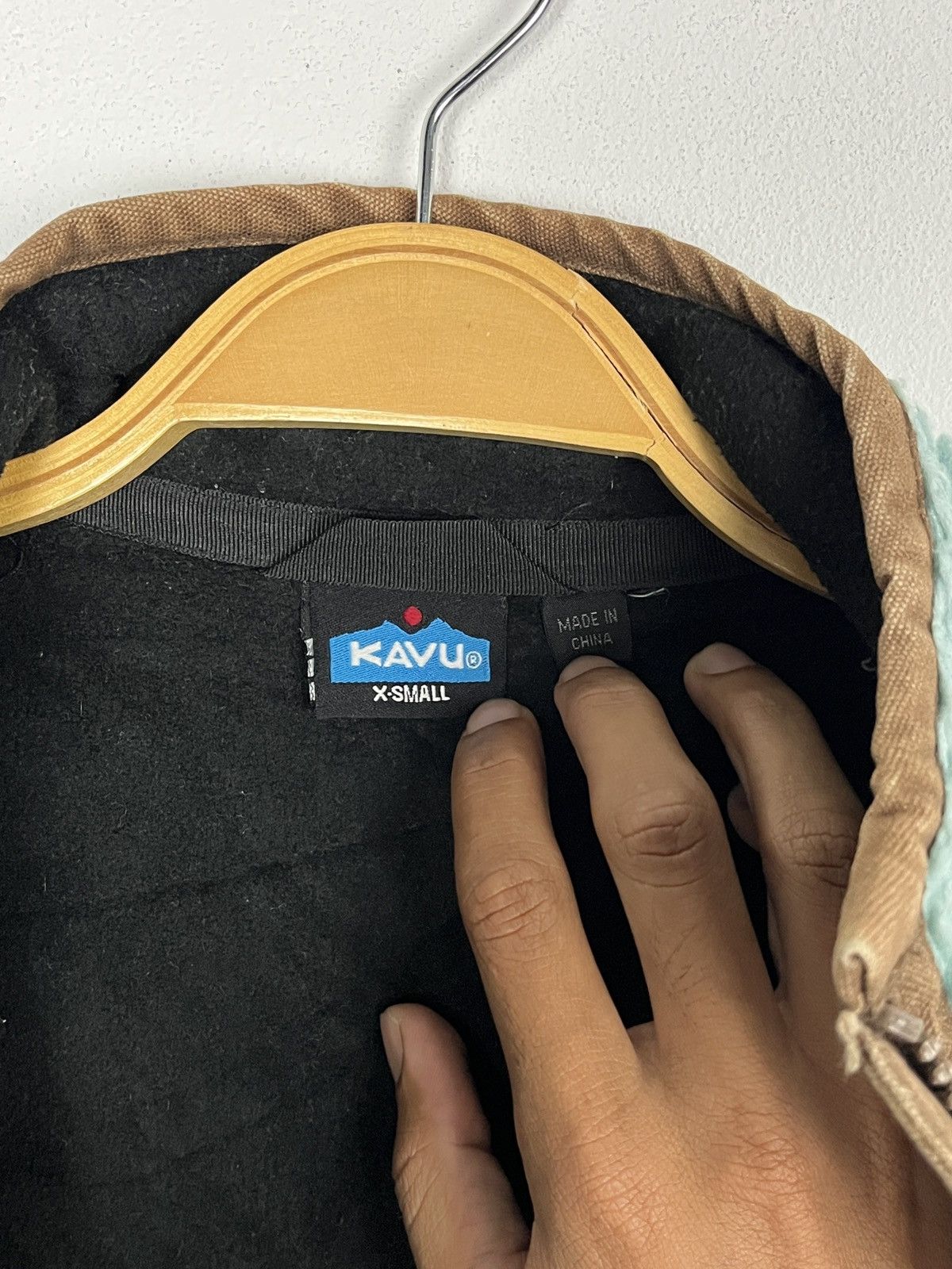 KAVU × Vintage Vintage Kavu Ice Blue Deep Pile Fleece Size XS / US 0-2 / IT 36-38 - 8 Thumbnail
