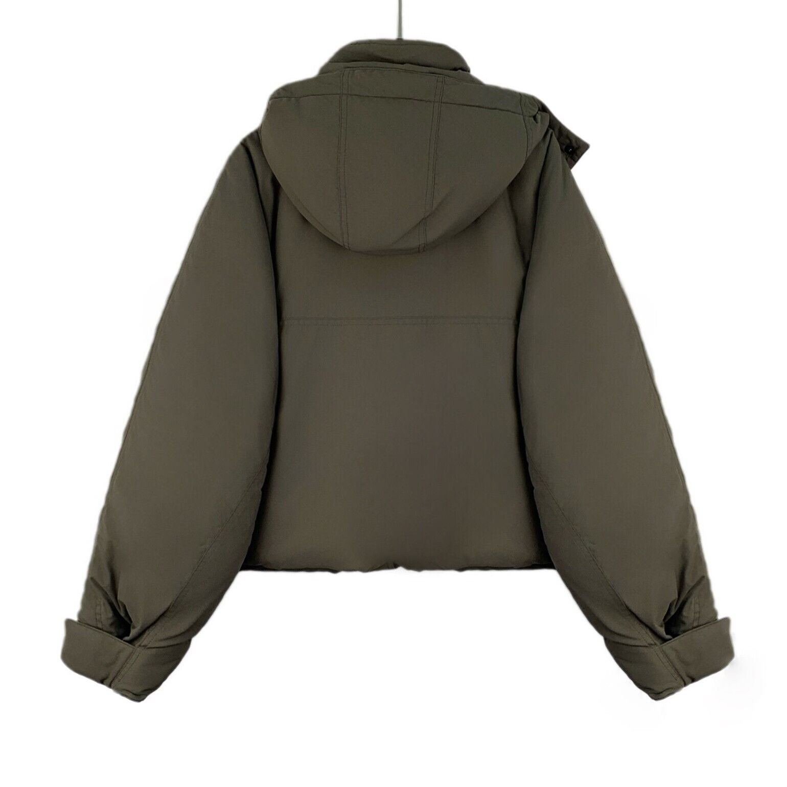 Balenciaga balenciaga brown green logo hoodie jacket Size US XXS / EU 40 - 2 Thumbnail