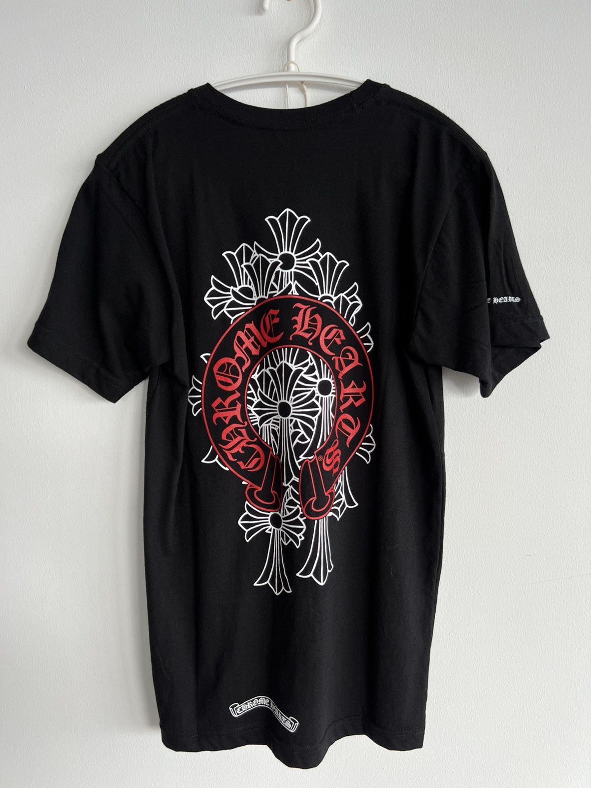 Chrome Hearts Chrome Hearts Black Cross T-shirt Tee 