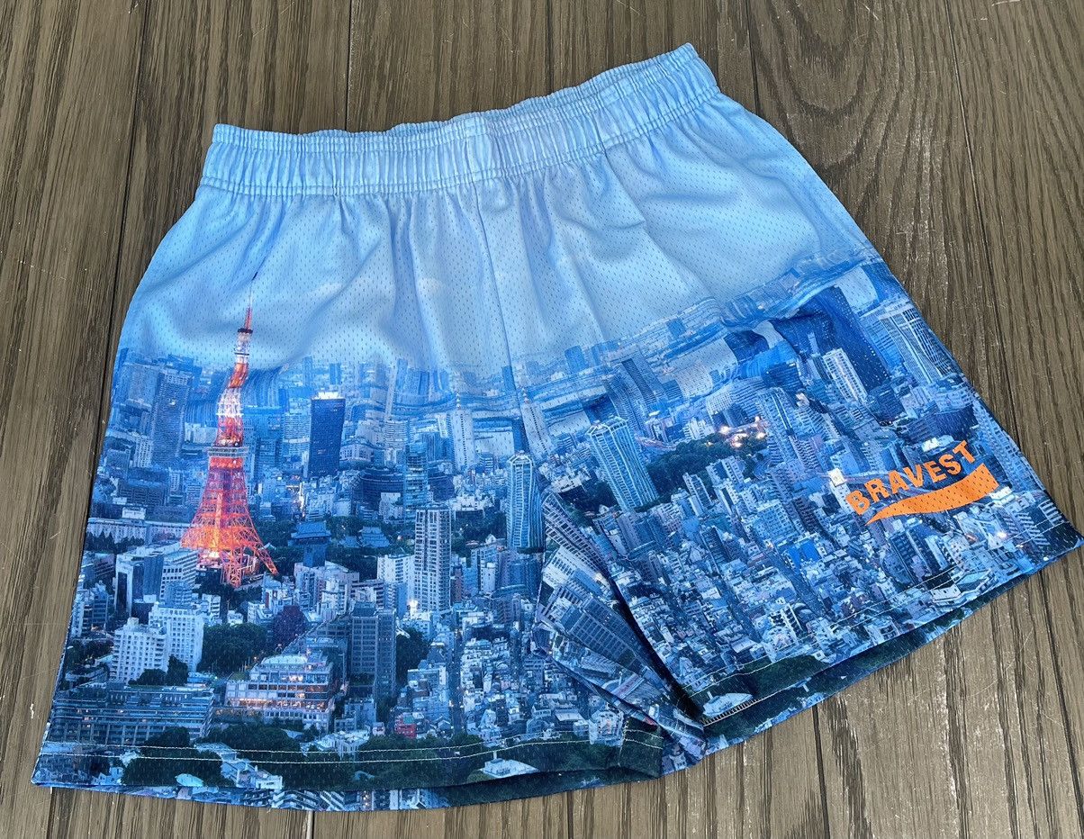 Bravest Studios × Designer ⚡️ Bravest Studios RARE! Skyline Mesh Shorts XXL Size 2XL ⚡️ Size US 38 / EU 54 - 4 Thumbnail