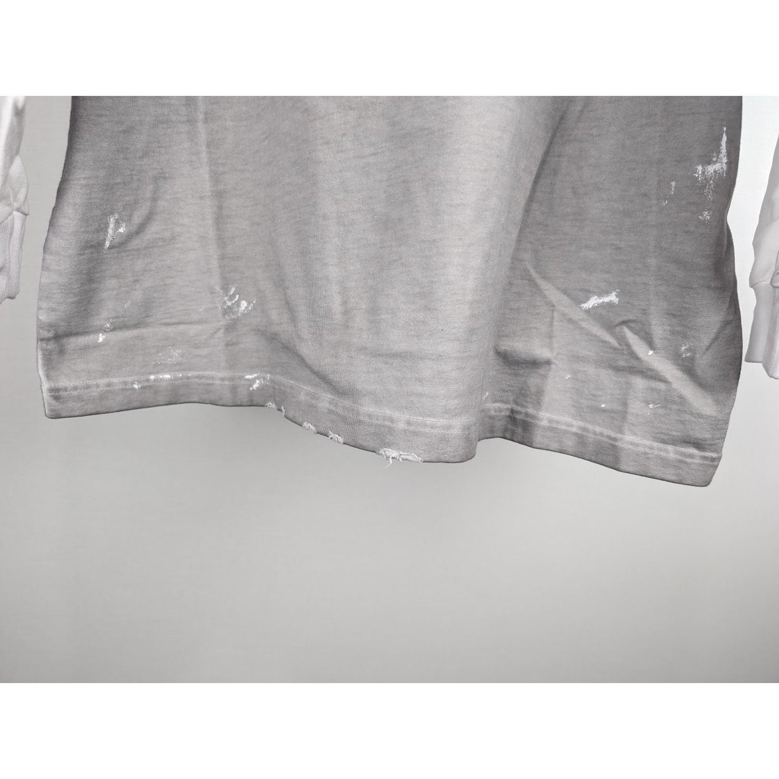 Balenciaga o1rshd1 Long Sleeve T-Shirt in Gray Size US M / EU 48-50 / 2 - 6 Thumbnail