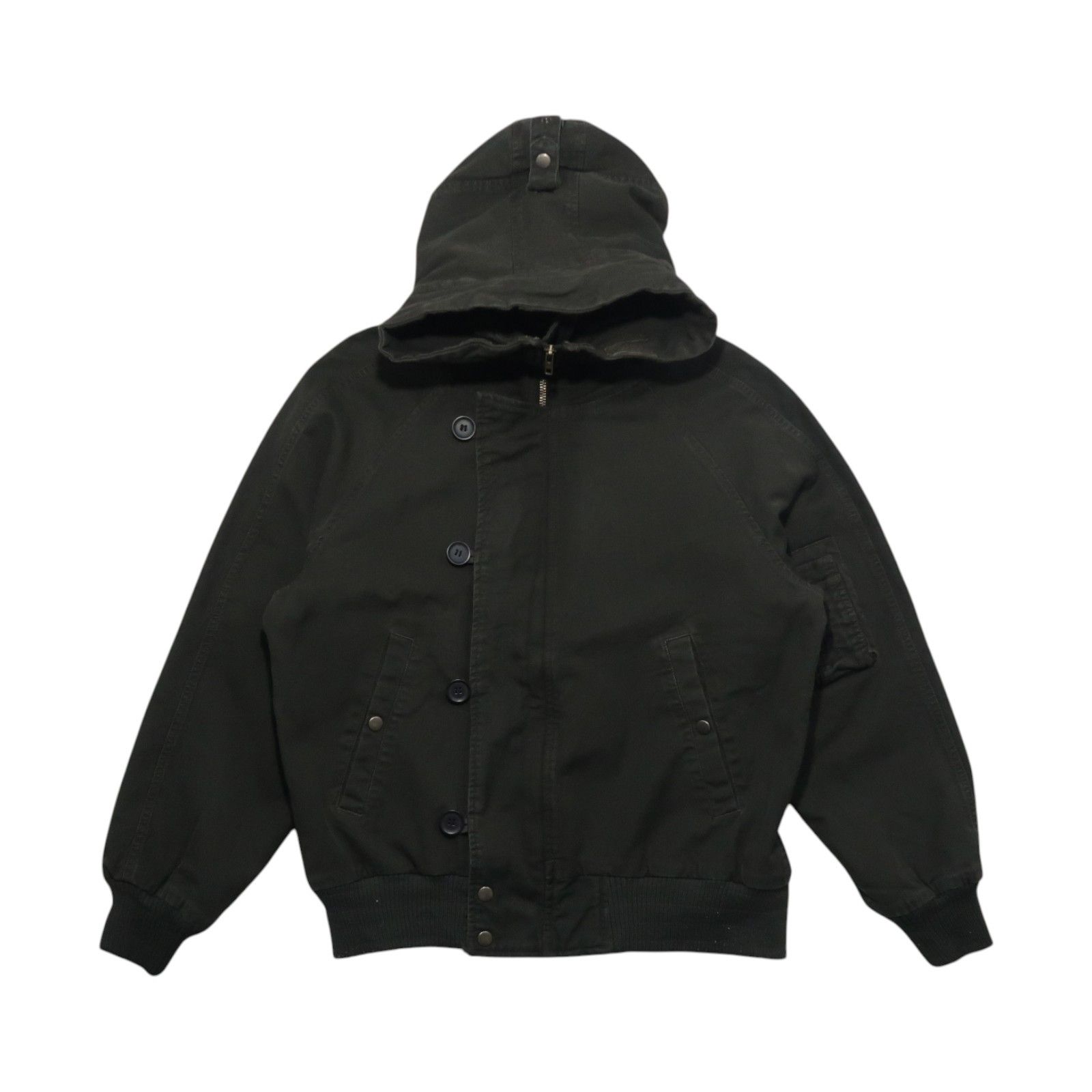 Issey Miyake 2000s Issey Miyake Zucca Military Jacket Hood Hunting Size US M / EU 48-50 / 2 - 1 Thumbnail