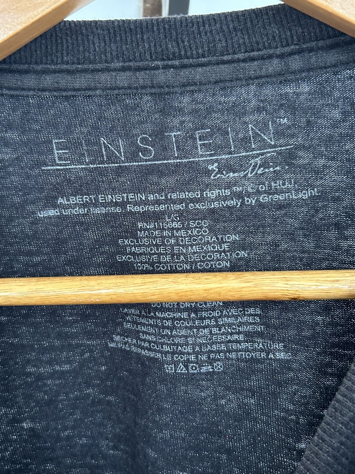 Other Albert Einstein Smoke Fronthit Black Tee Size US XL / EU 56 / 4 - 4 Thumbnail