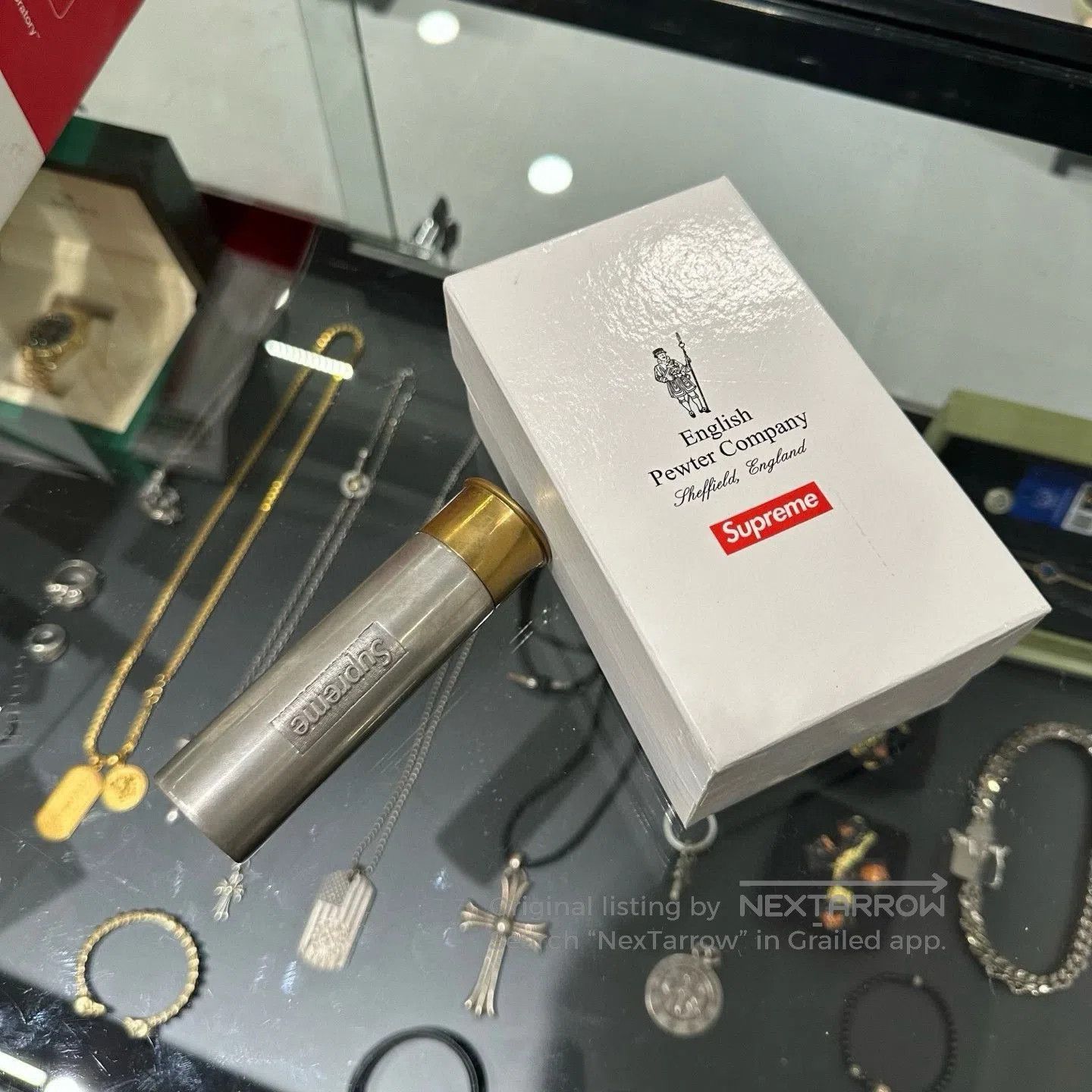 Supreme Supreme 18SS Bullet Shell Flask. Size ONE SIZE - 1 Thumbnail