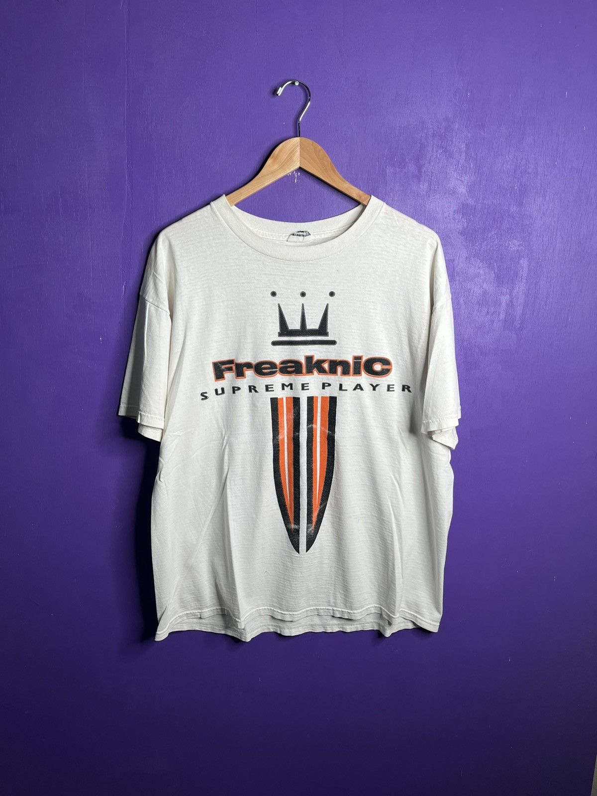 Vintage 1999 Freaknic supreme player t-shirt