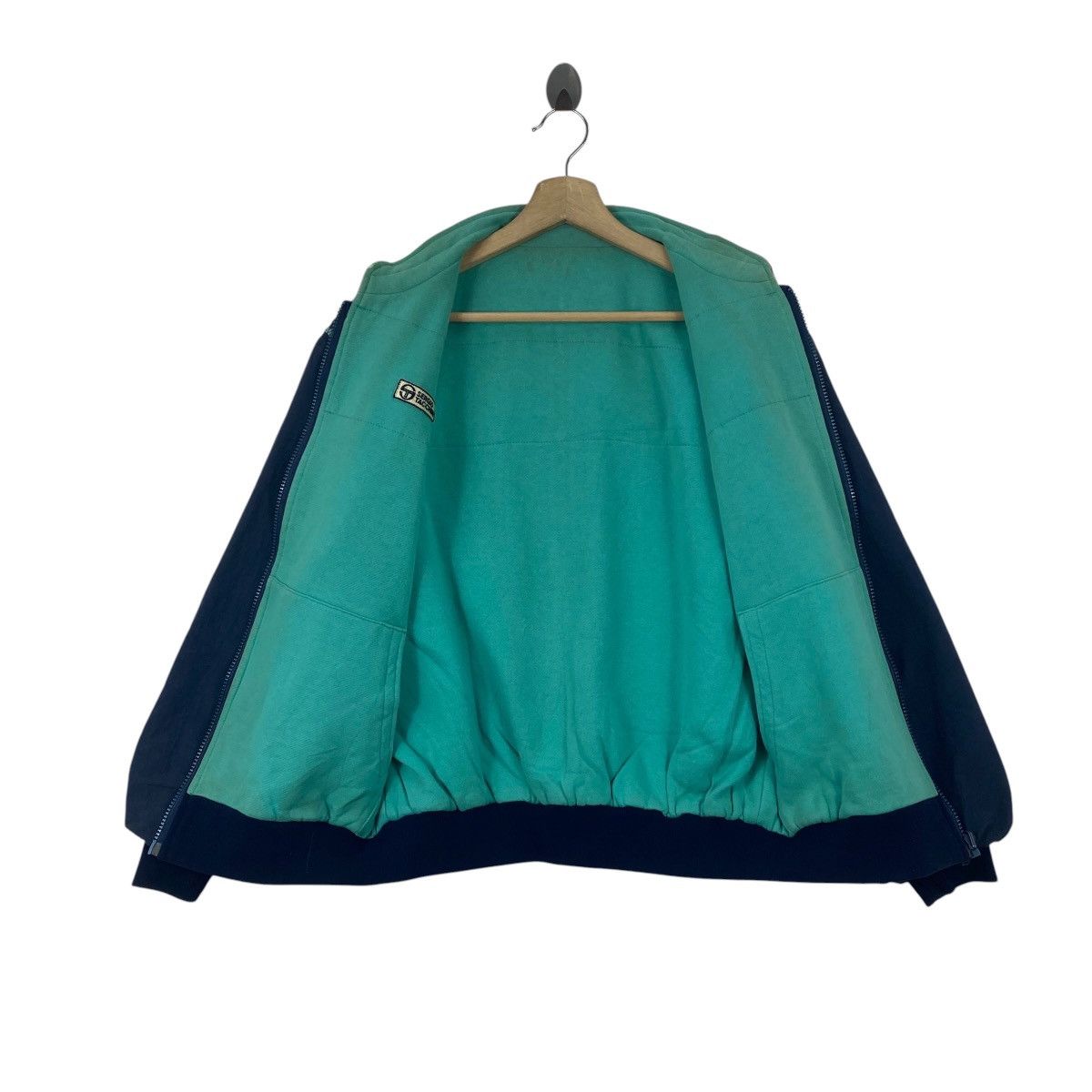 Sergio Tacchini Vintage SERGIO TACCHINI Reversible Bomber Jacket Full Zip Size US XL / EU 56 / 4 - 8 Thumbnail