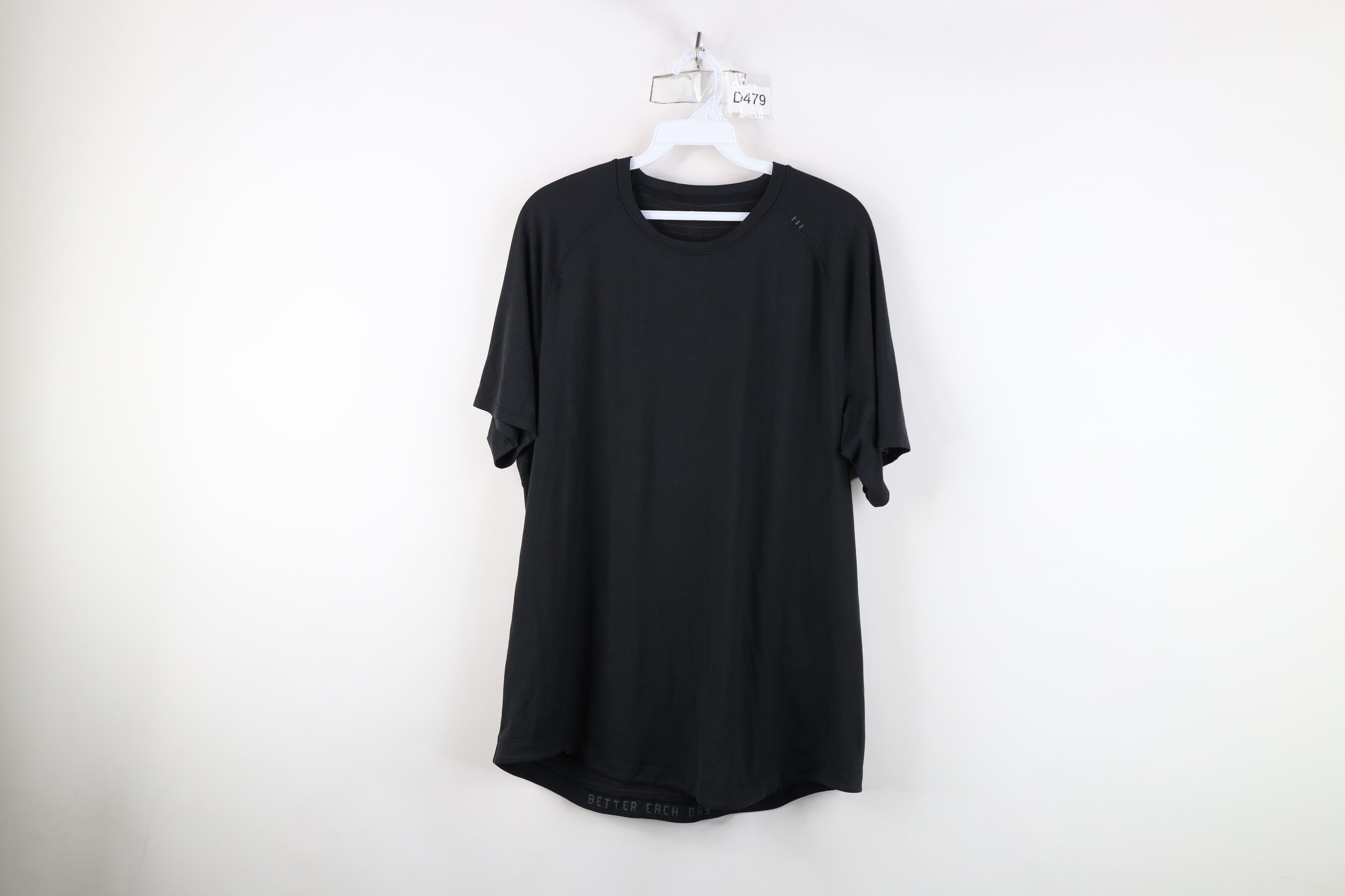 Lululemon × Vintage Lululemon Vent Tech Short Sleeve Gym Training T-Shirt Black Size US M / EU 48-50 / 2 - 1 Thumbnail