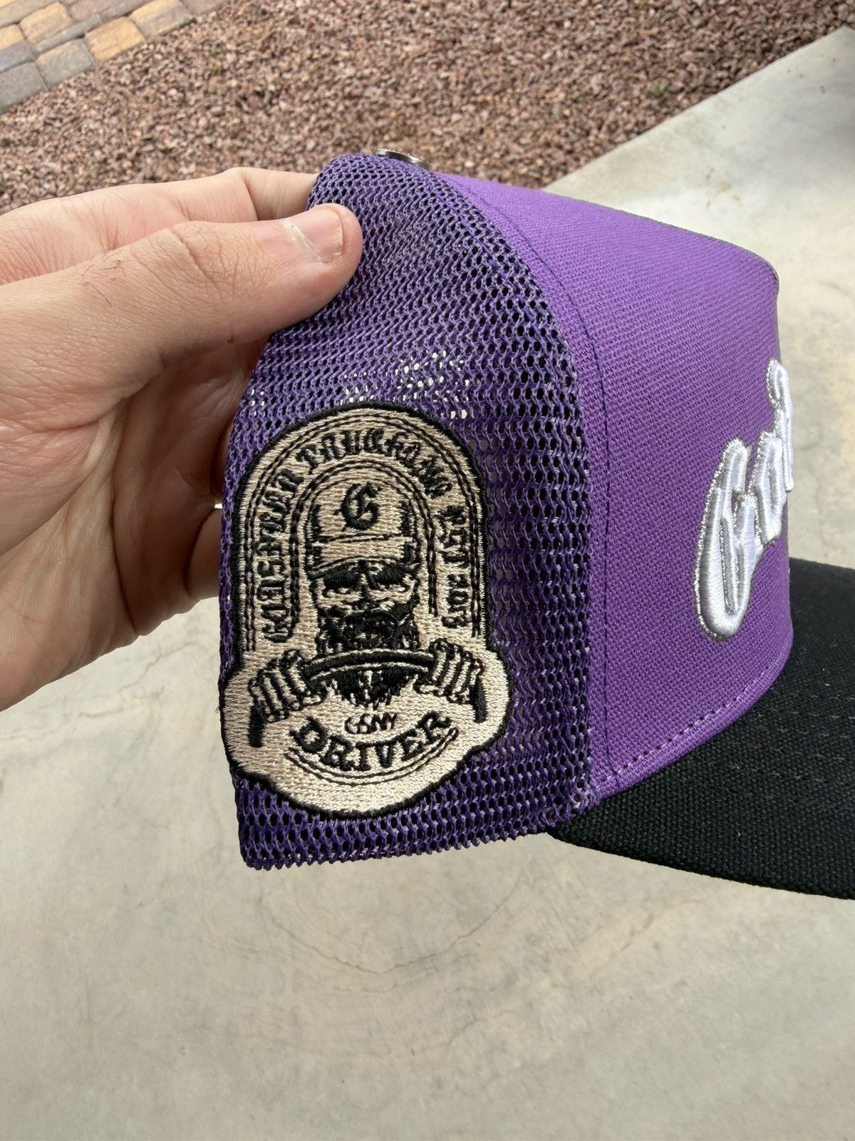 Godspeed Godspeed GS Forever Trucker Hat Purple/Black Size ONE SIZE - 3 Thumbnail