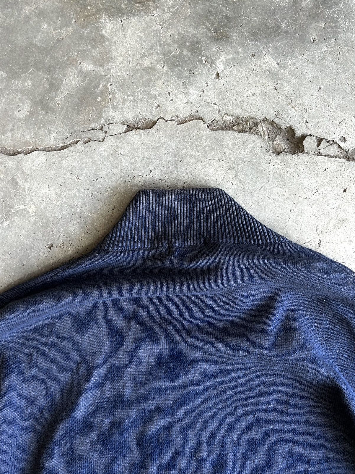 Issey Miyake Vintage 80s TÊTE HOMME Katoh Kazutaka Mock Neck Sweater Size US M / EU 48-50 / 2 - 14 Thumbnail