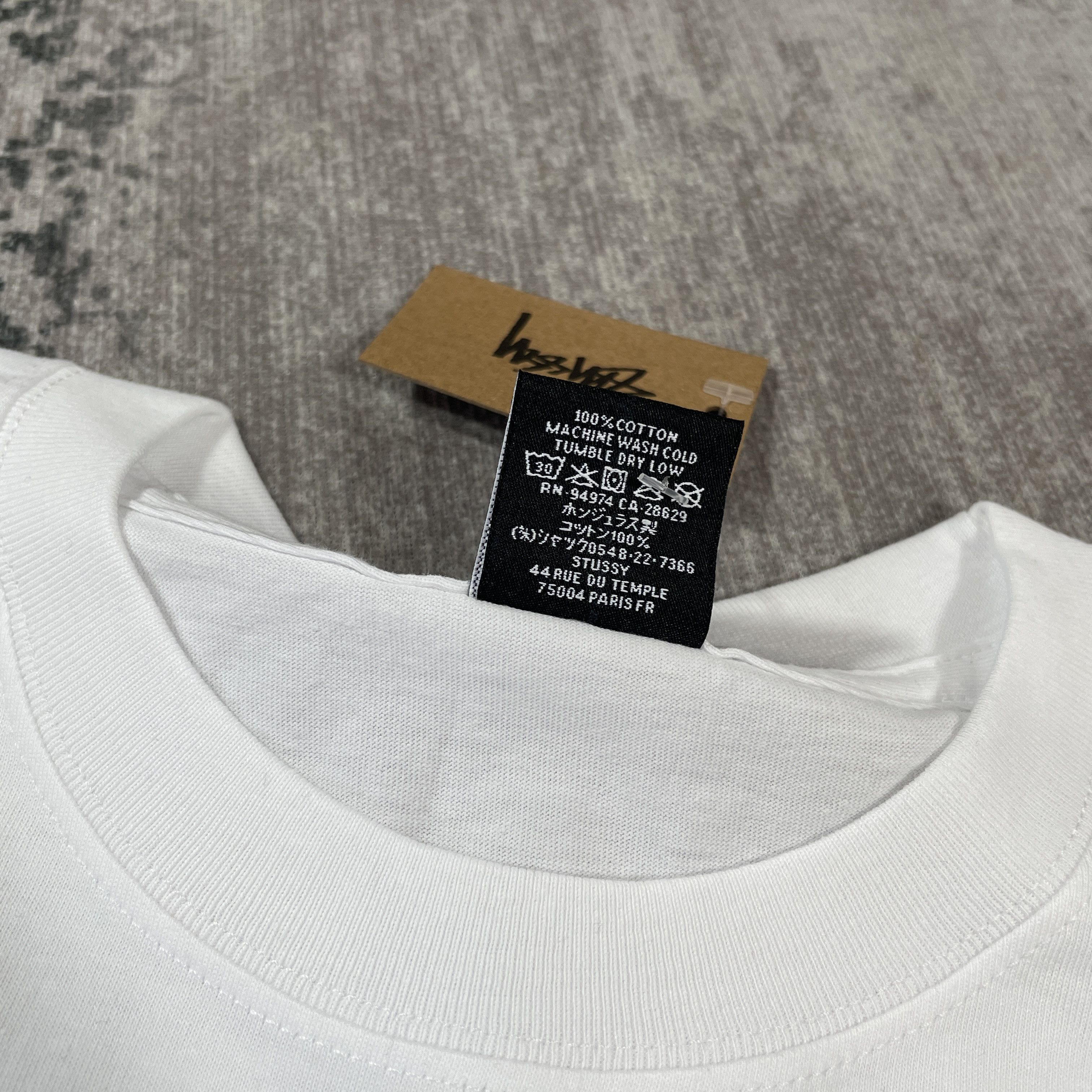 Stussy Stussy Stock Thermal Tee White Size US XL / EU 56 / 4 - 4 Thumbnail