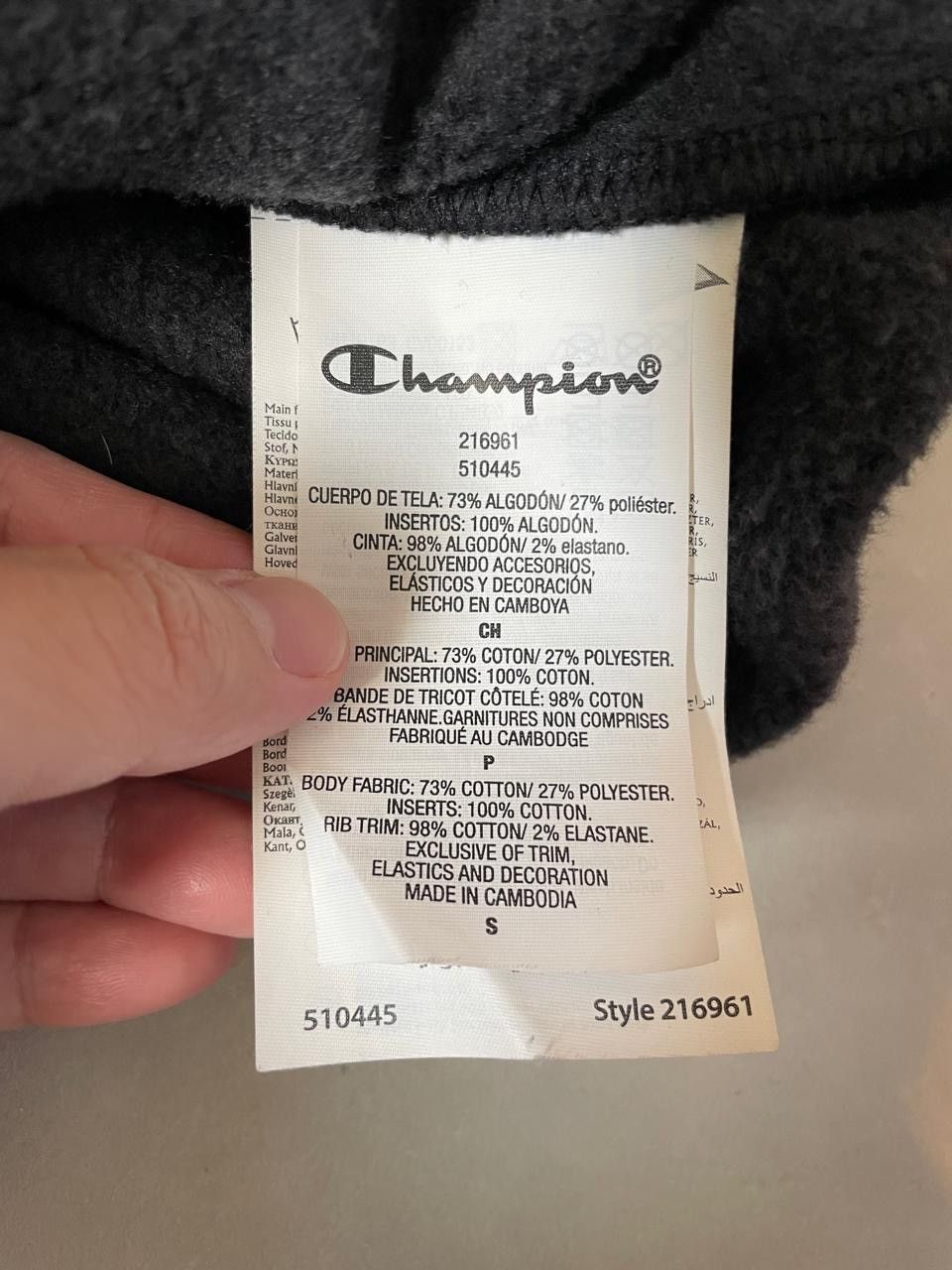 Champion Champion Hoodie Big Logo Pullover Regular Y2K Size S / US 4 / IT 40 - 5 Thumbnail