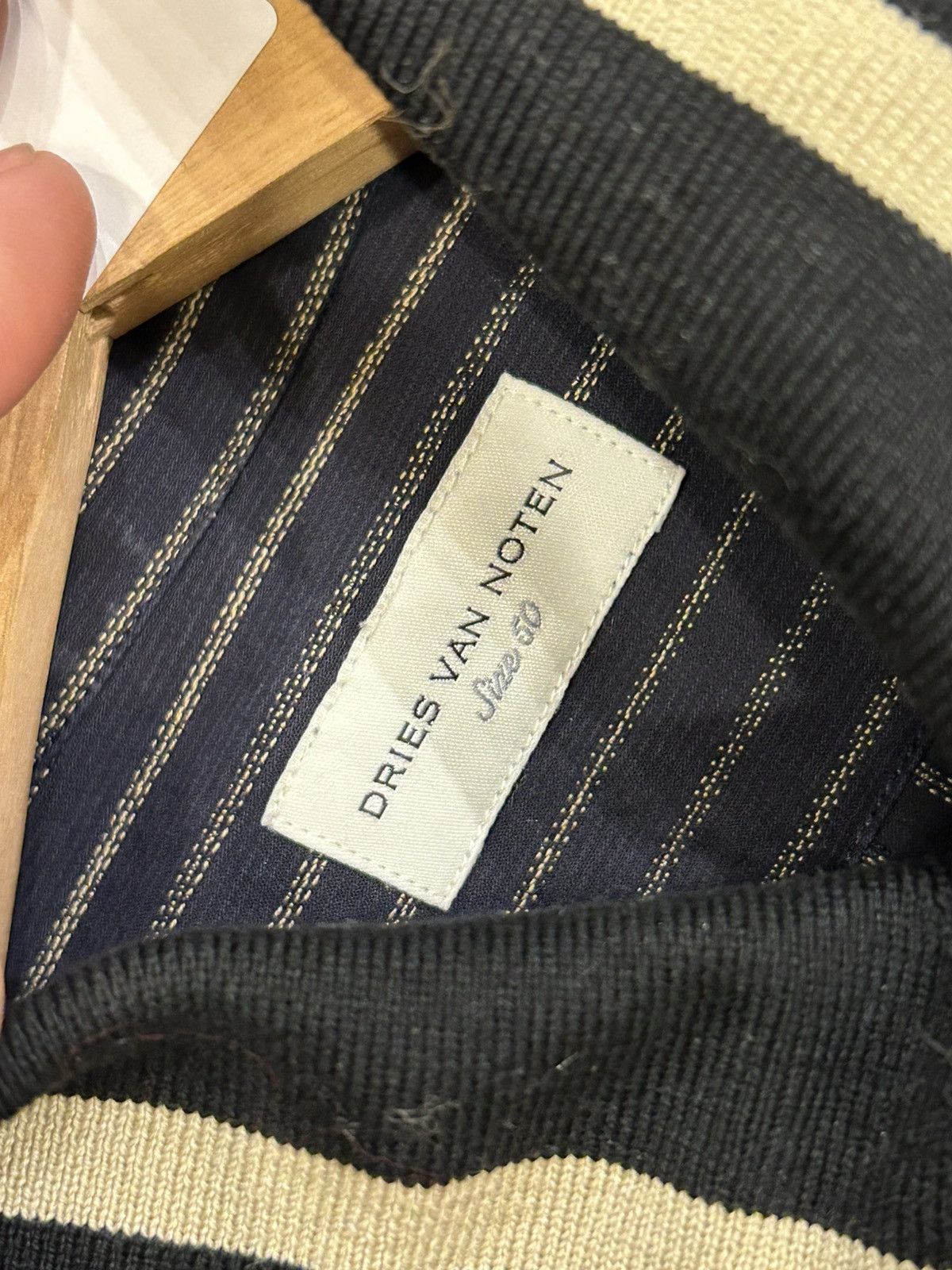 Dries Van Noten Dries Van Noten Button Up Striped Shirt Size US M / EU 48-50 / 2 - 3 Thumbnail