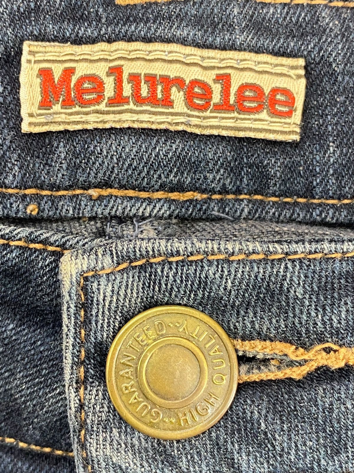 Japanese Brand Japanese Brand Dark Blue Wash Style Flare Jean Size US 32 / EU 48 - 9 Thumbnail