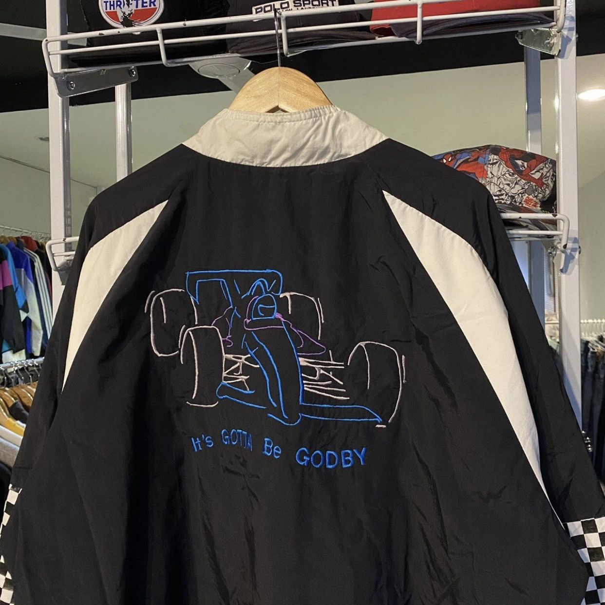 Vintage VINTAGE TEAM GODBY GRAND PRIX RACING MADE IN USA JACKETS Size US XL / EU 56 / 4 - 3 Thumbnail