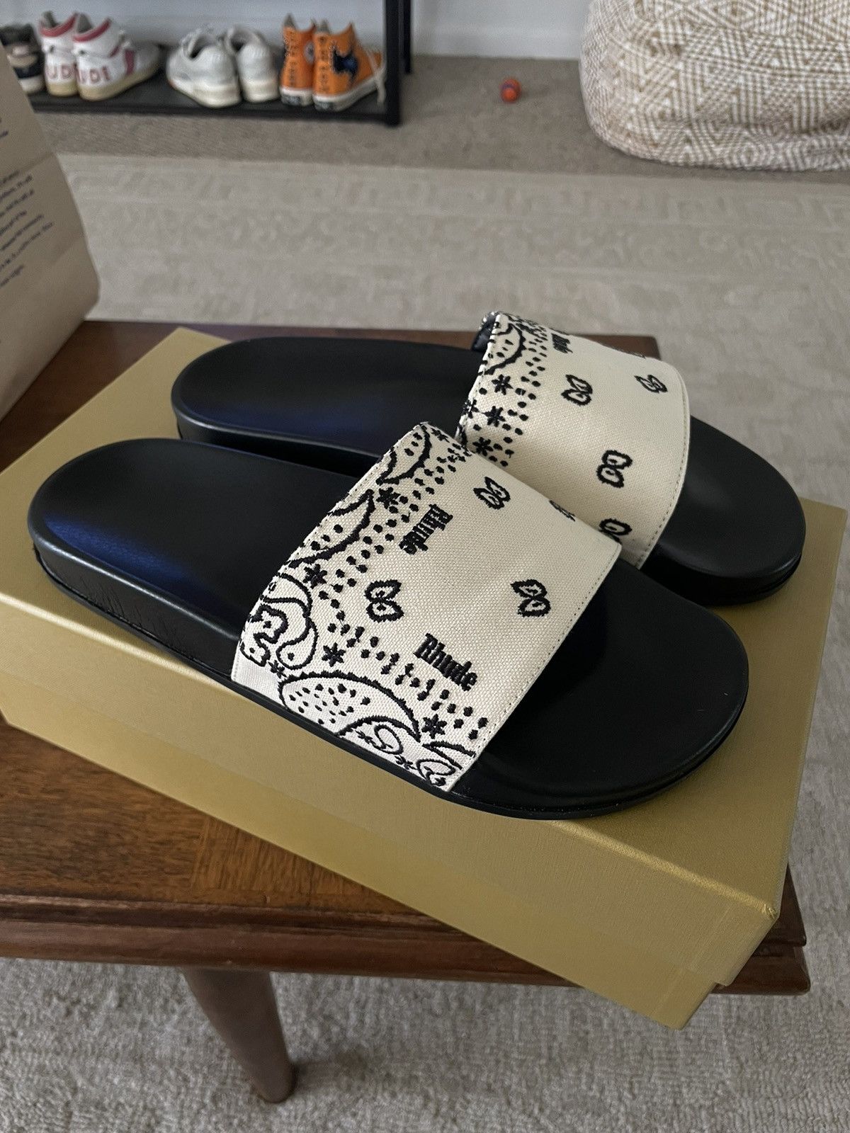 Rhude Paisley Rhude Slides Size US 11 / EU 44 - 1 Thumbnail