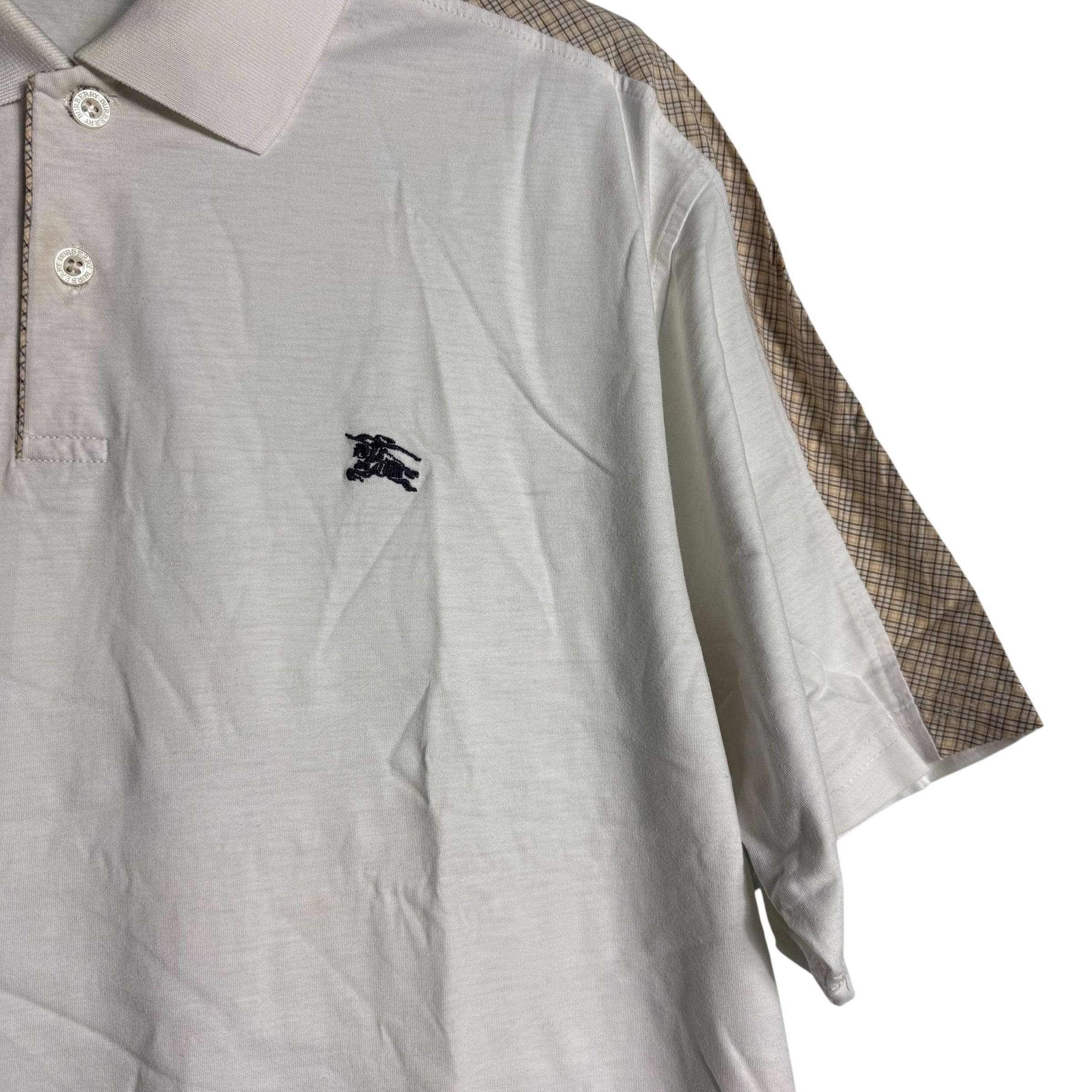 Burberry 🔥RARE🔥Burberry London Luxury Polo Shirt Size US XL / EU 56 / 4 - 3 Thumbnail