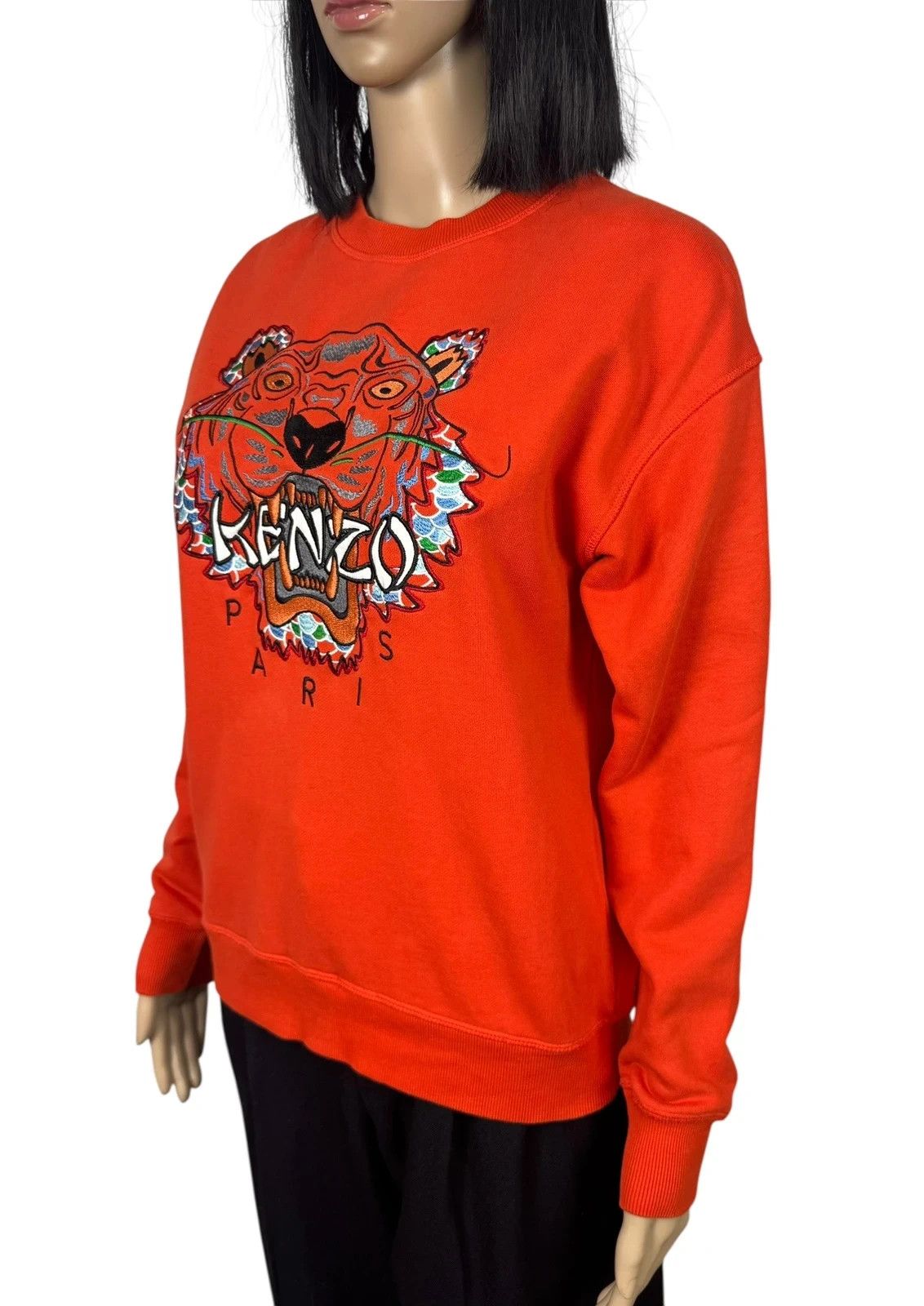 Kenzo Kenzo Paris Tiger Sweatshirt Logo Size S / US 4 / IT 40 - 4 Thumbnail